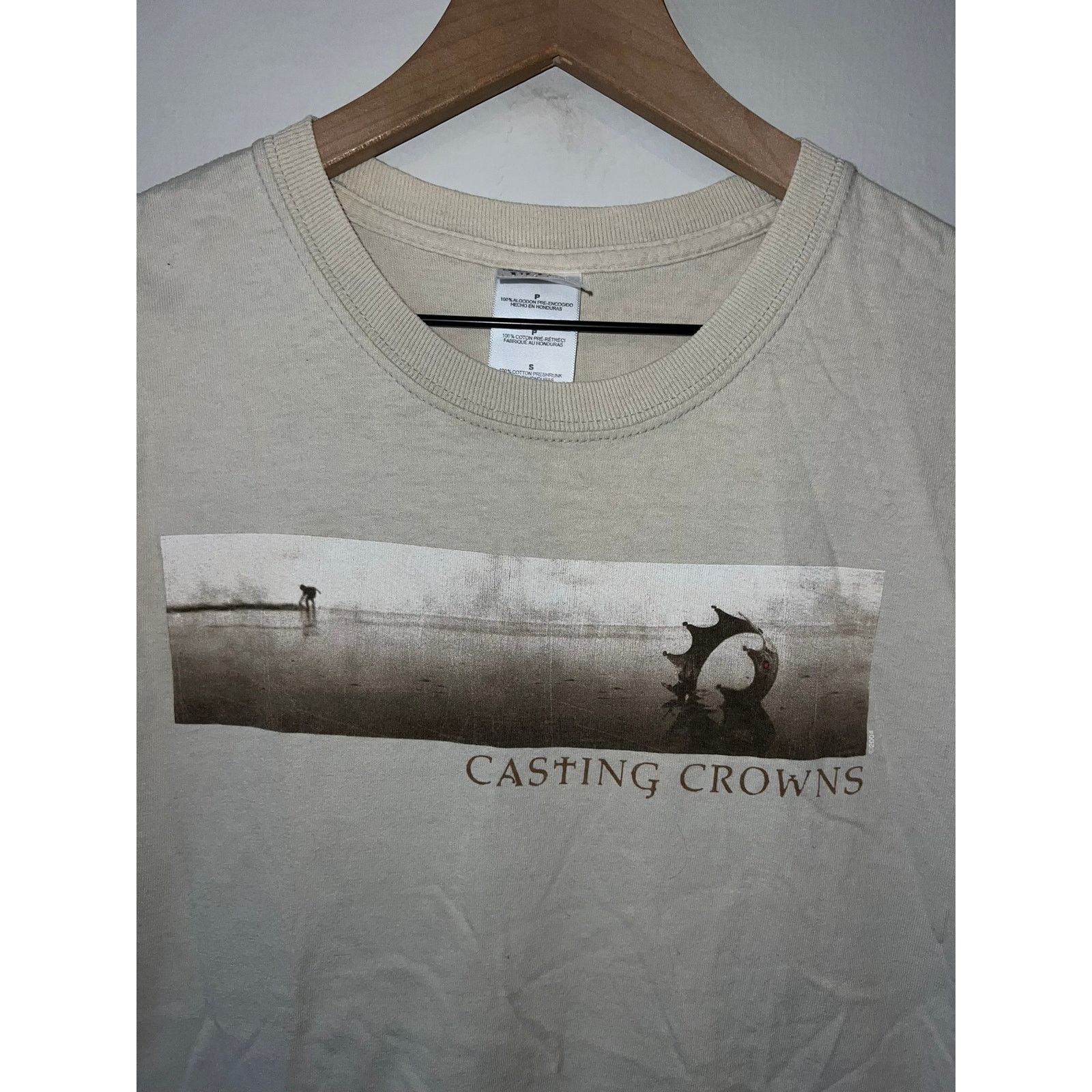 Gildan Vintage Casting Crowns Shirt I Am Yours Band Brown Tee Small Size US S / EU 44-46 / 1 - 4 Thumbnail