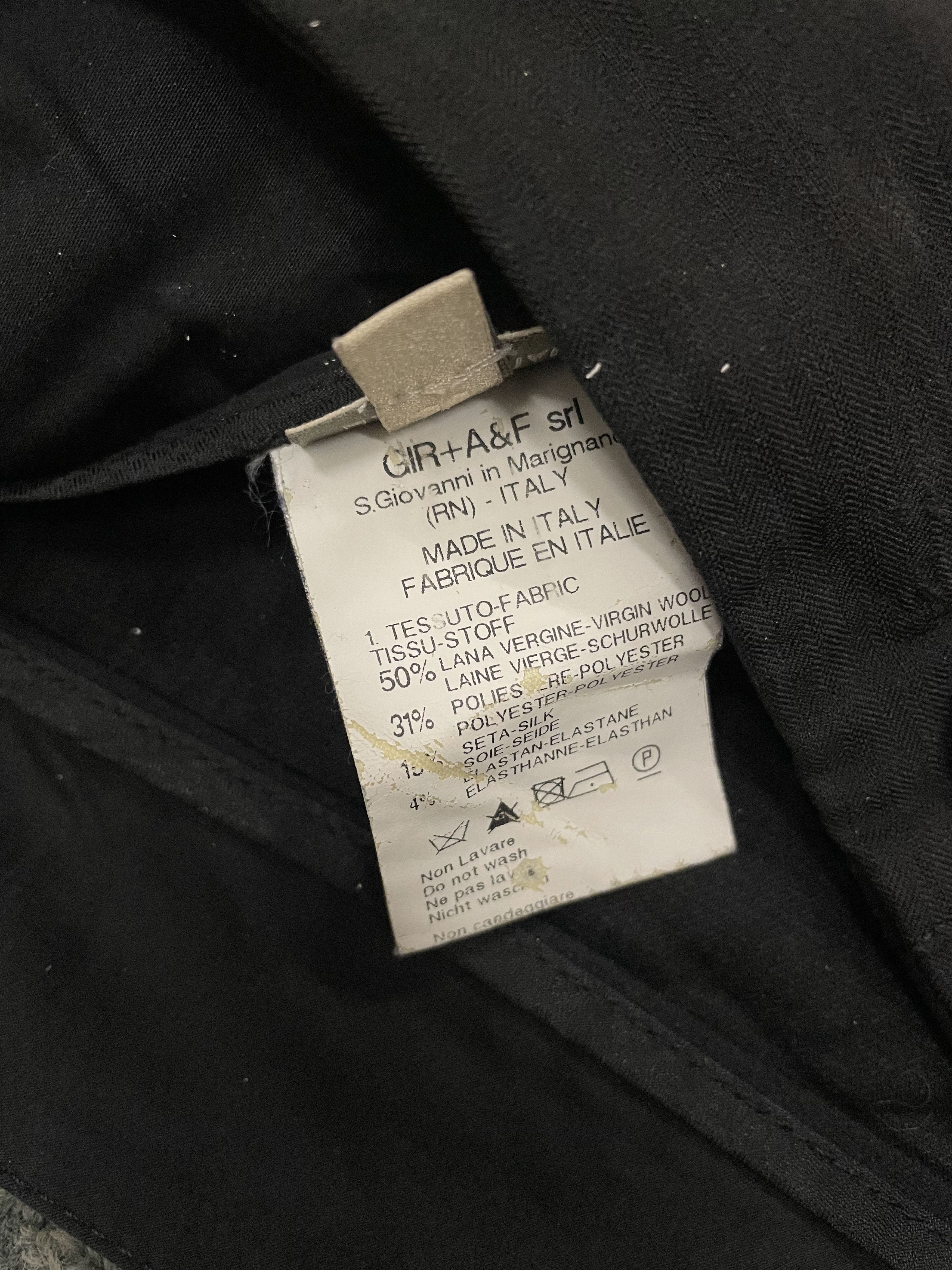 Marithe + Francois Girbaud Marithe Francois Girbaud wool casual black pants Size US 31 - 9 Thumbnail