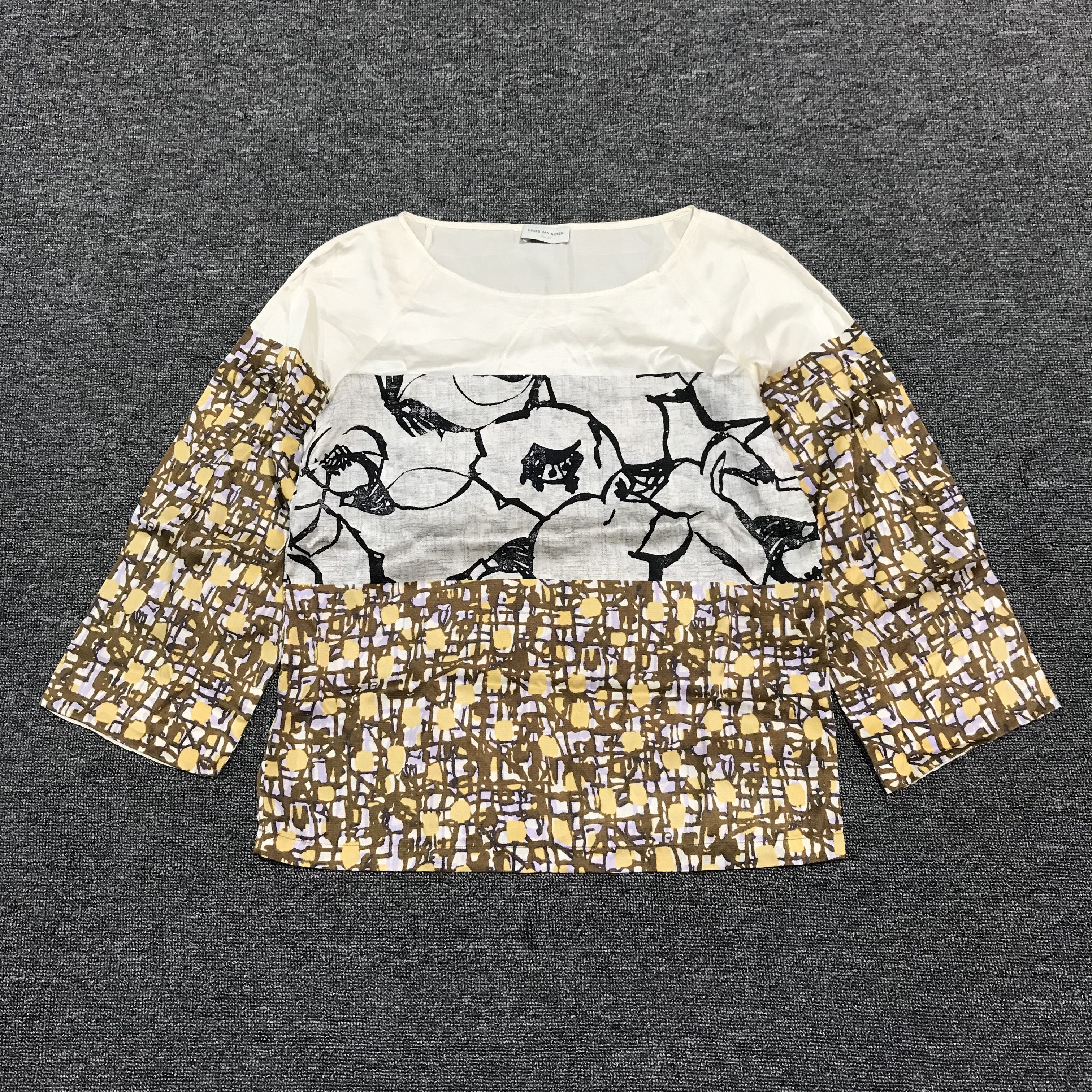 Dries Van Noten Dries Van Noten Silk Blouse Size XS / US 0-2 / IT 36-38 - 1 Thumbnail