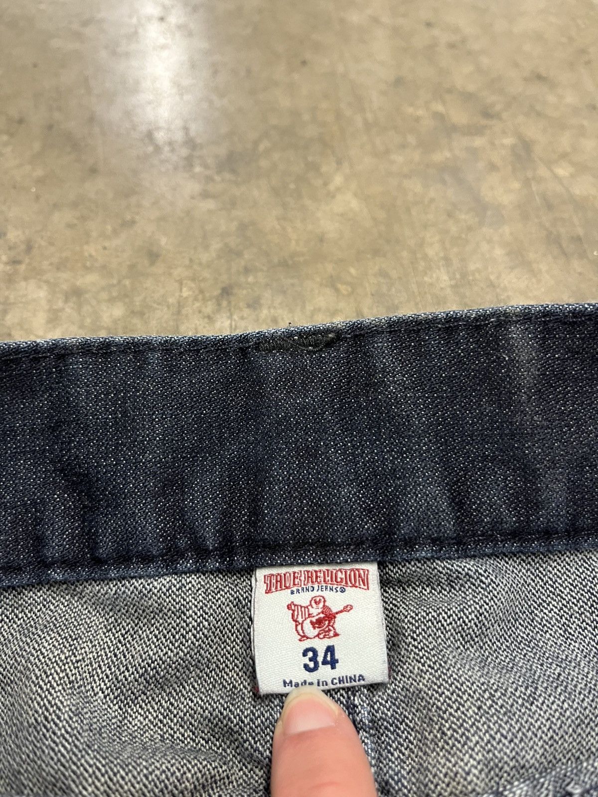 True Religion × Vintage True religion y2k baggy fit denim skater hype streetwear Size US 34 / EU 50 - 9 Thumbnail