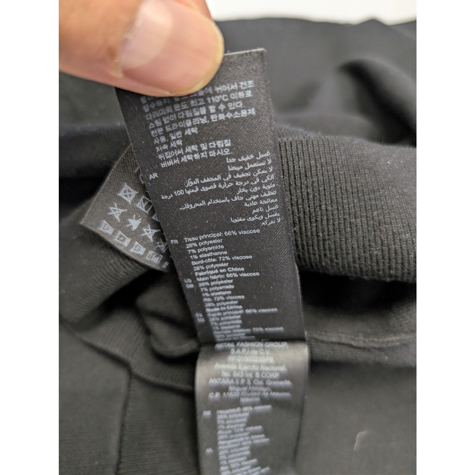 Sandro o1rshd1 CC20 Sandro Hoodie in Black Size US M / EU 48-50 / 2 - 19 Thumbnail