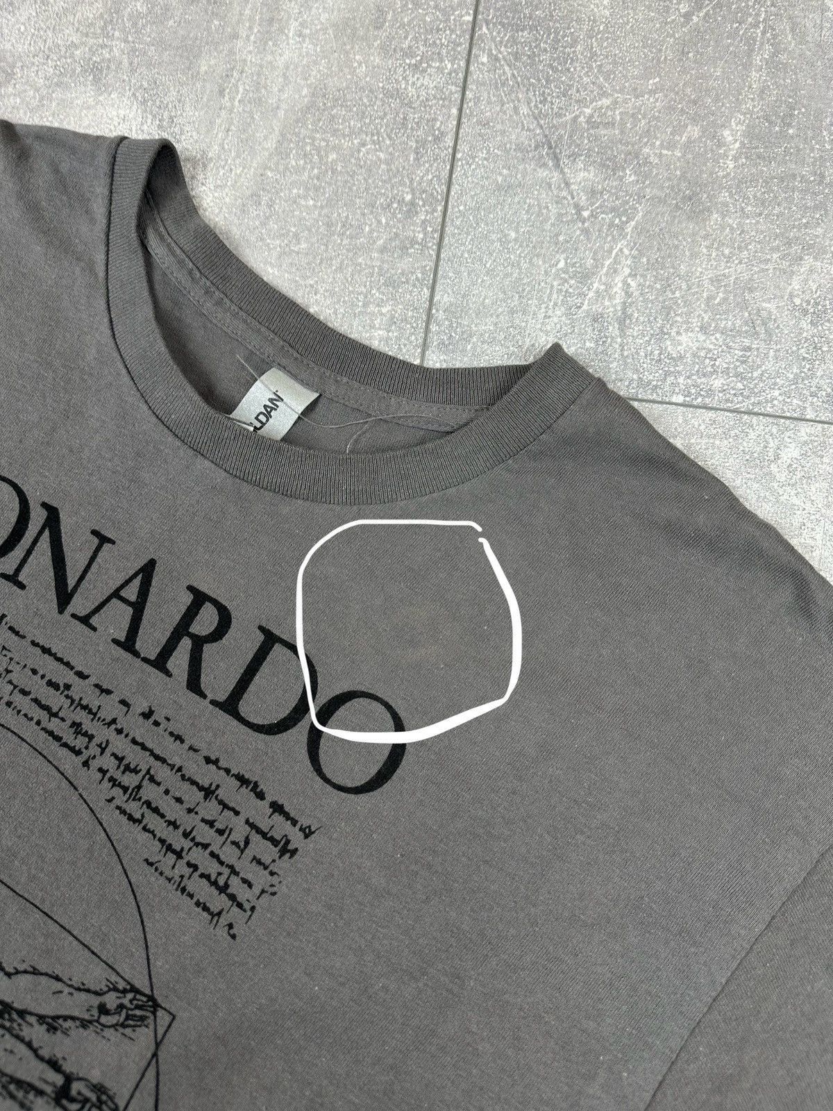 Arts & Science Leonardo Da Vinci Graphic Print Art T-Shit Size US L / EU 52-54 / 3 - 3 Thumbnail