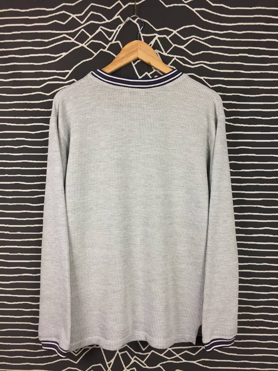 Vintage × Vision Streetwear Vtg Vision Street Wear Skateboards V-Neck Longsleeve Tee Size US L / EU 52-54 / 3 - 12 Thumbnail