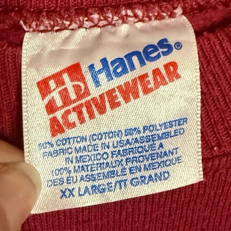 Hanes Vintage Alabama Crewneck Size US XXL / EU 58 / 5 - 4 Thumbnail