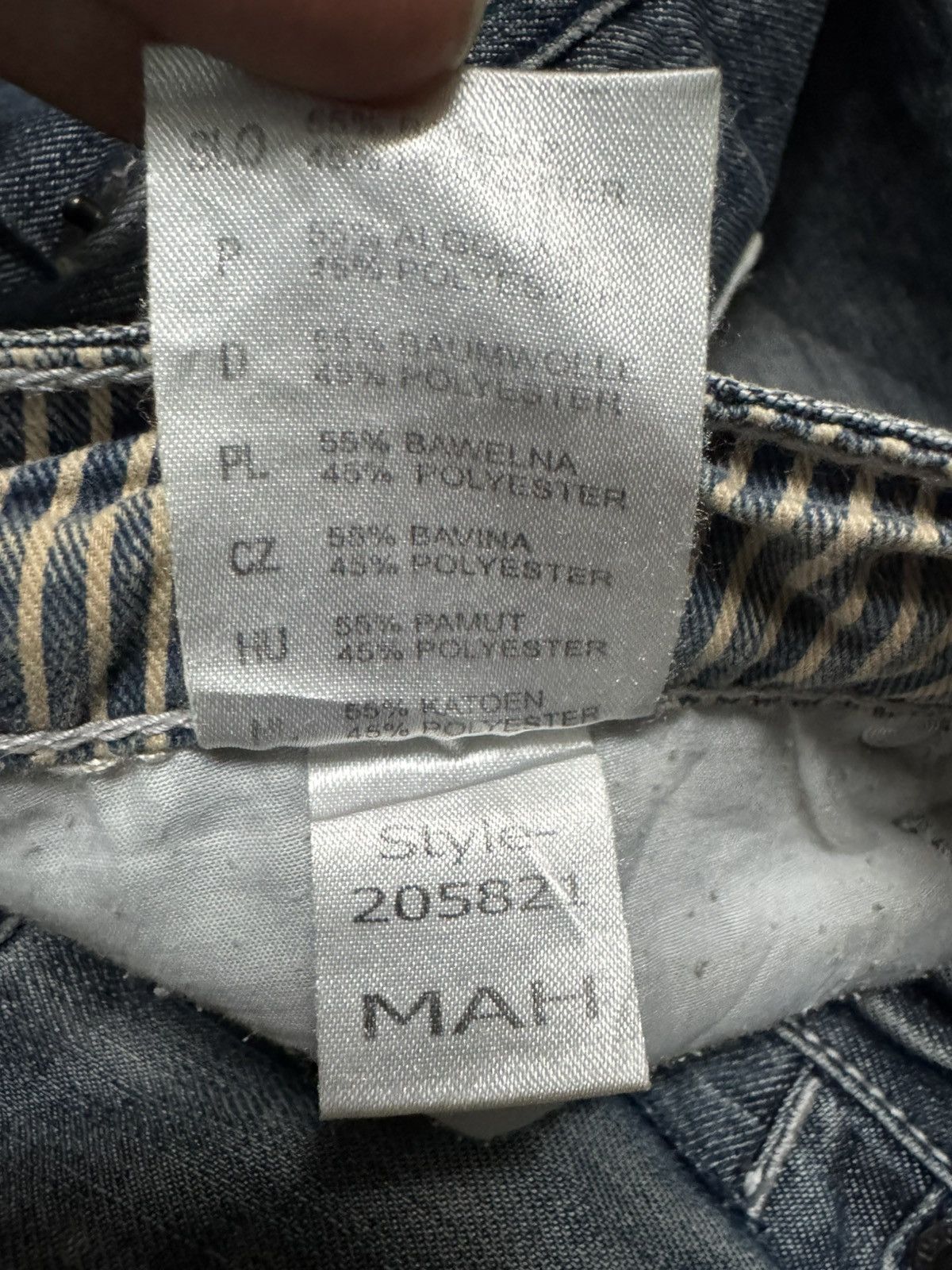 Tornado Mart GRUNGE VINTAGE JAPANESE DISTRESSED STONED WASHED Size US 29 - 11 Thumbnail