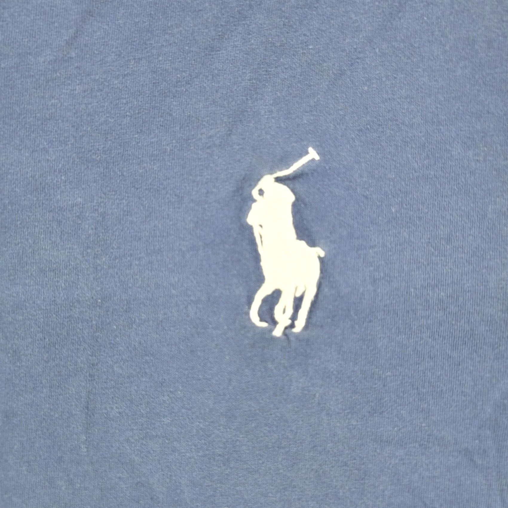 Polo Ralph Lauren Polo Ralph Lauren Shirt Mens Medium Blue Long Sleeve Crewneck Polo Logo Tee Size US M / EU 48-50 / 2 - 2 Thumbnail