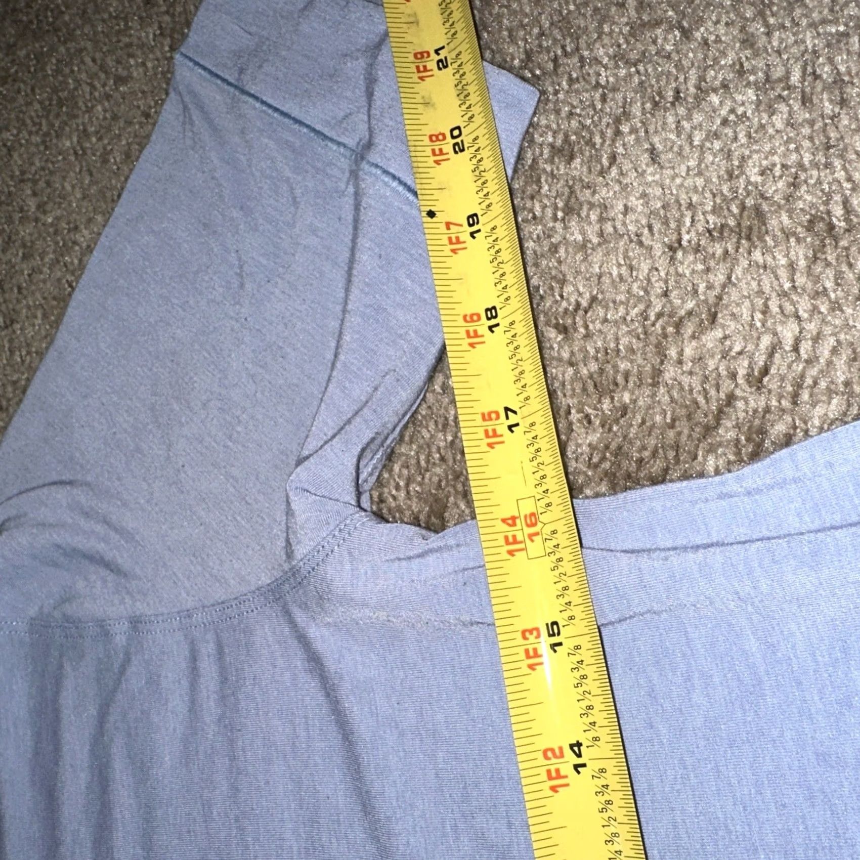 Nike Nike Dri-Fit Shirt Mens Small Blue Gym Performance Lightweight Running Training Size US S / EU 44-46 / 1 - 6 Thumbnail
