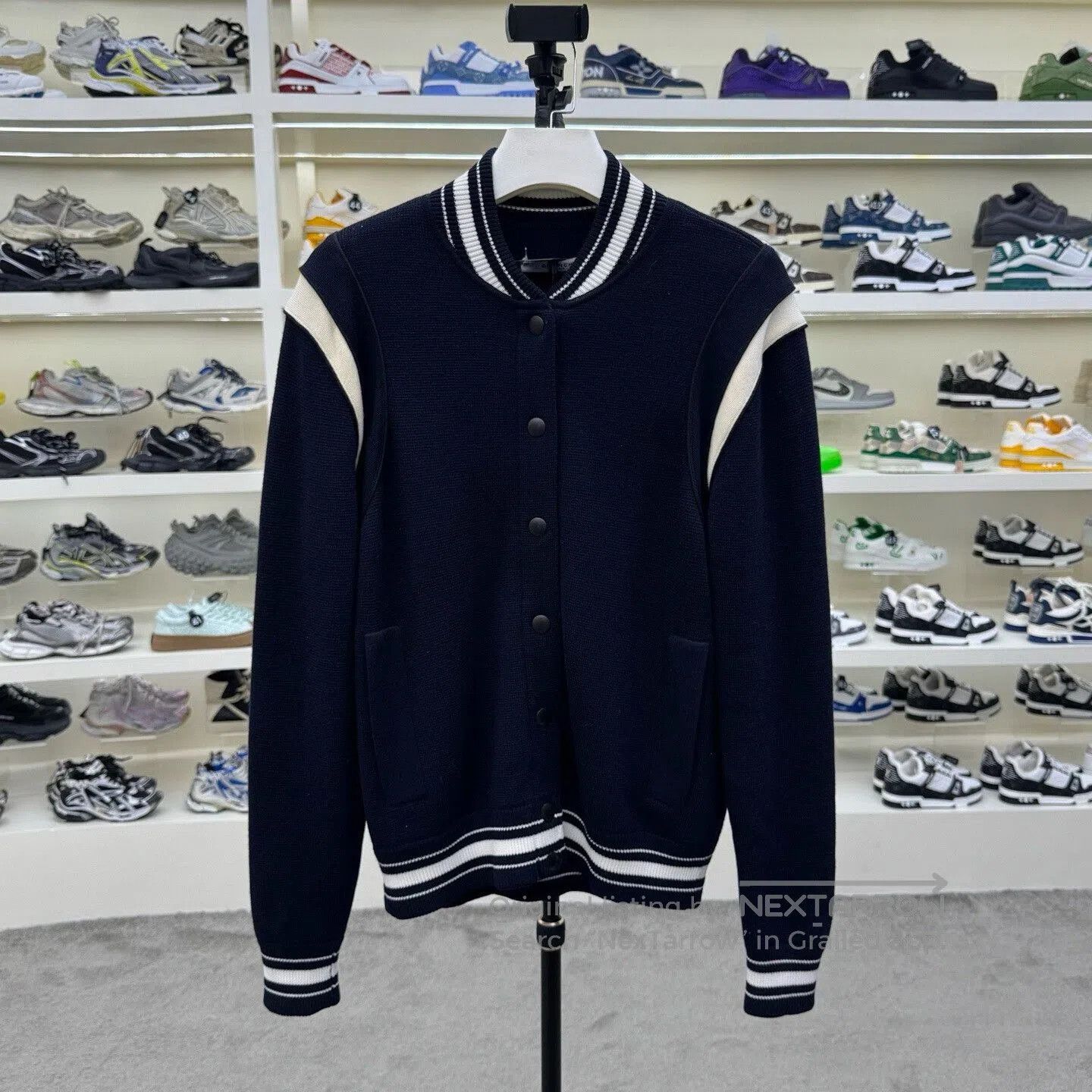 Givenchy Givenchy Classic Black White Baseball Jacket. Size US L / EU 52-54 / 3 - 1 Thumbnail