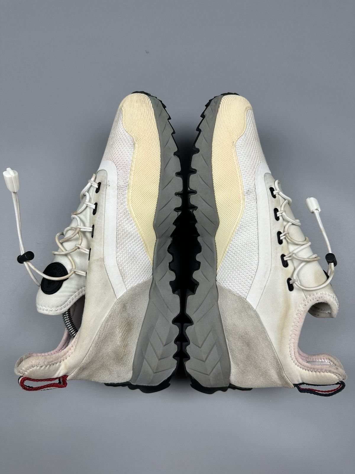Moncler Moncler Sneakers Nylon/Suede Vibram White Mens Size US 9 / EU 42 - 13 Thumbnail