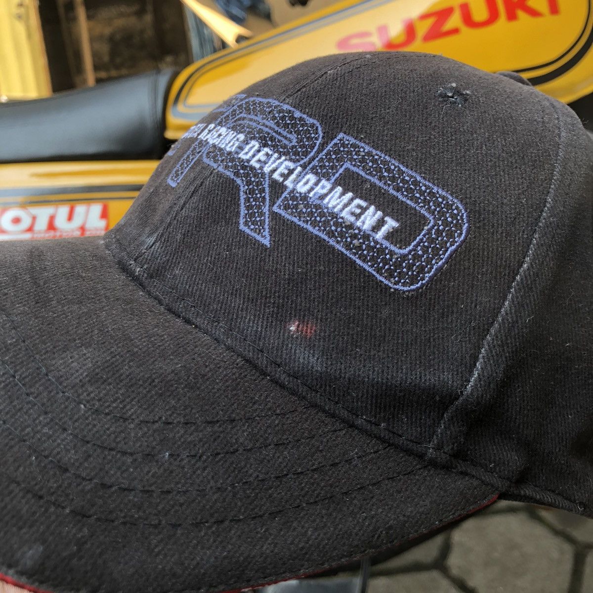 Japanese Brand Vintage Racing TRD Toyota Racing Development Sunfaded Hat Size ONE SIZE - 3 Thumbnail