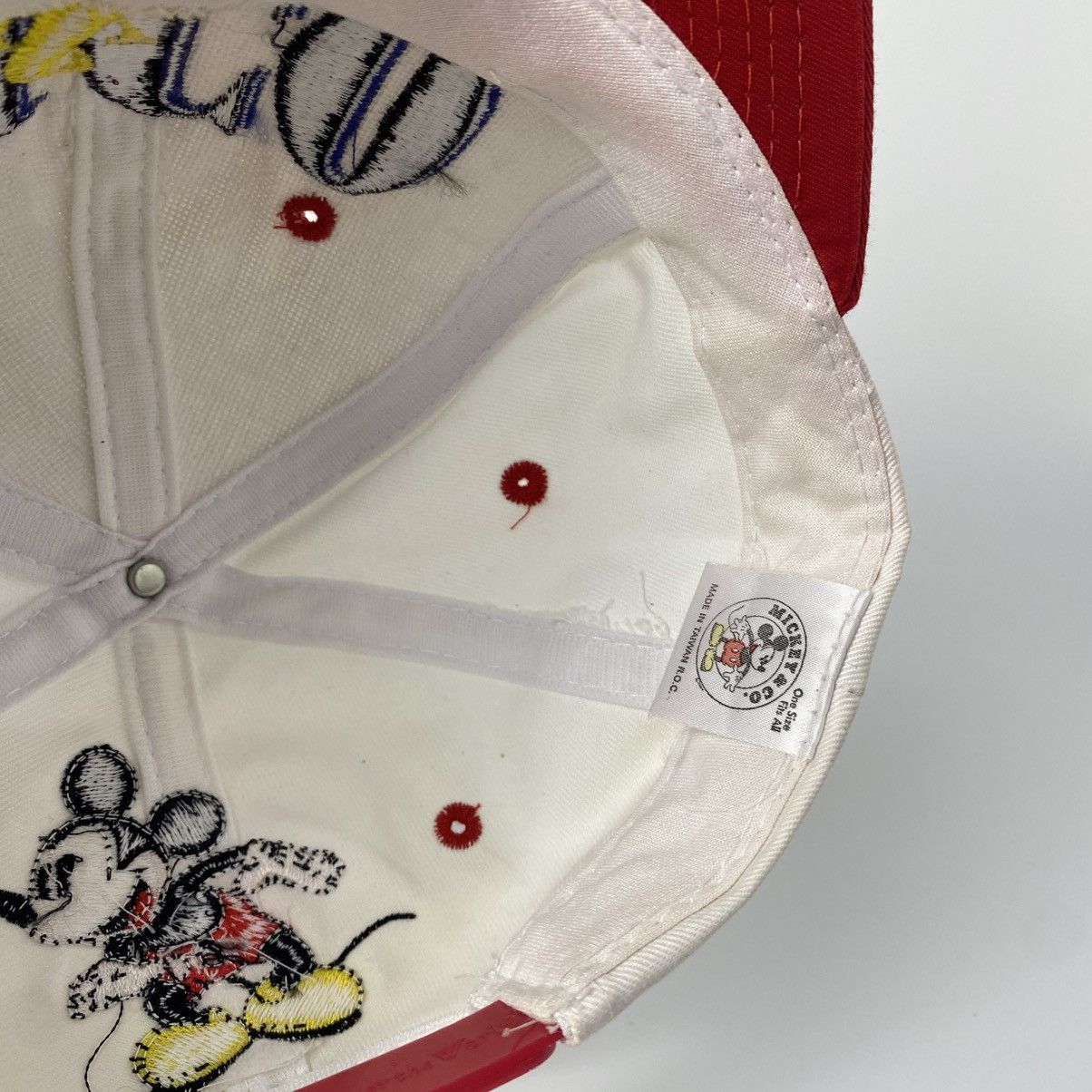 Mickey Mouse Rare 🔥 Mickey Mouse Vintage Hat Size ONE SIZE - 6 Thumbnail
