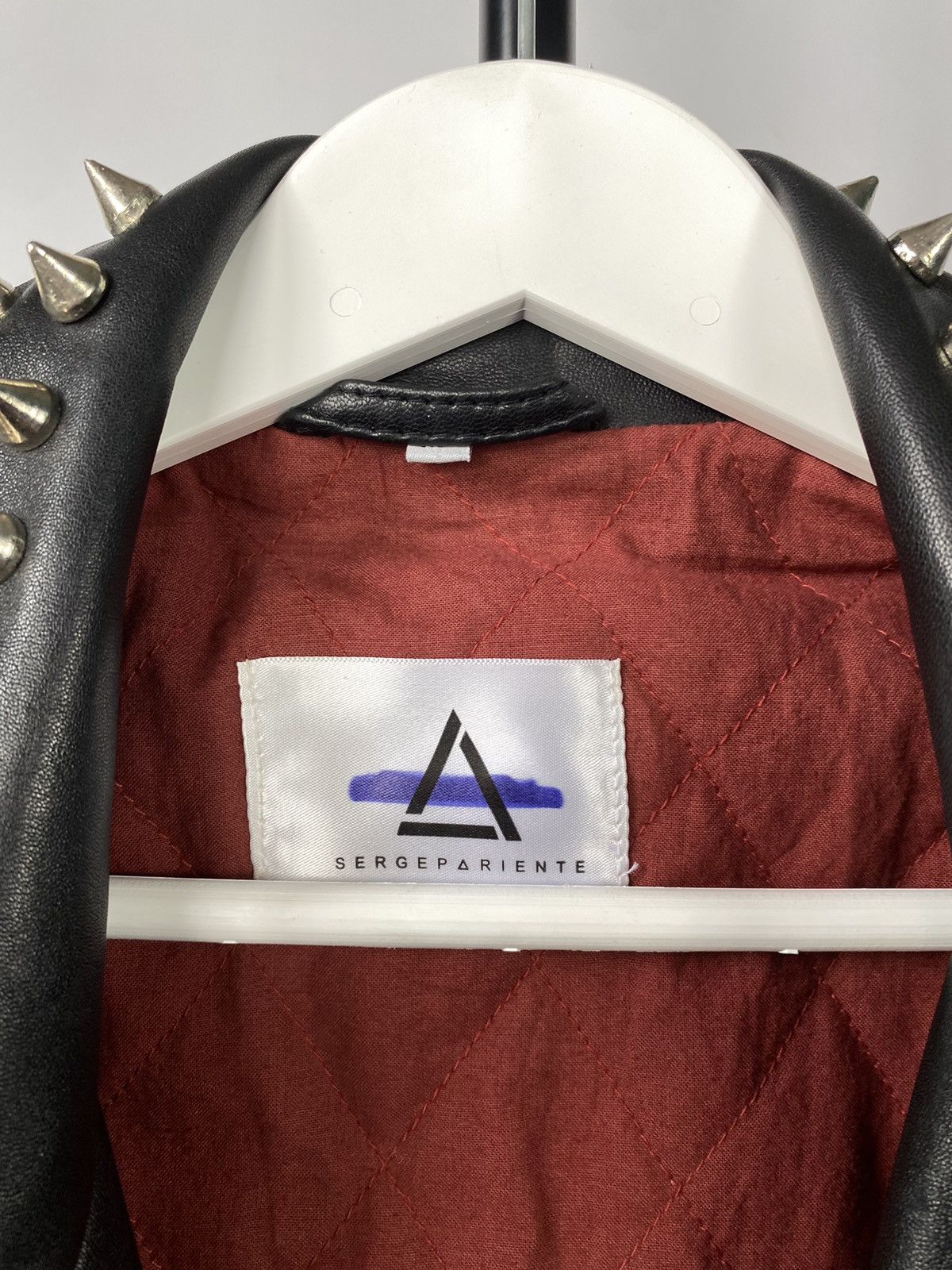 Designer Rare 💣 Serge Pariente Punk Rock Biker Men's Leather Jacket Size US M / EU 48-50 / 2 - 10 Thumbnail