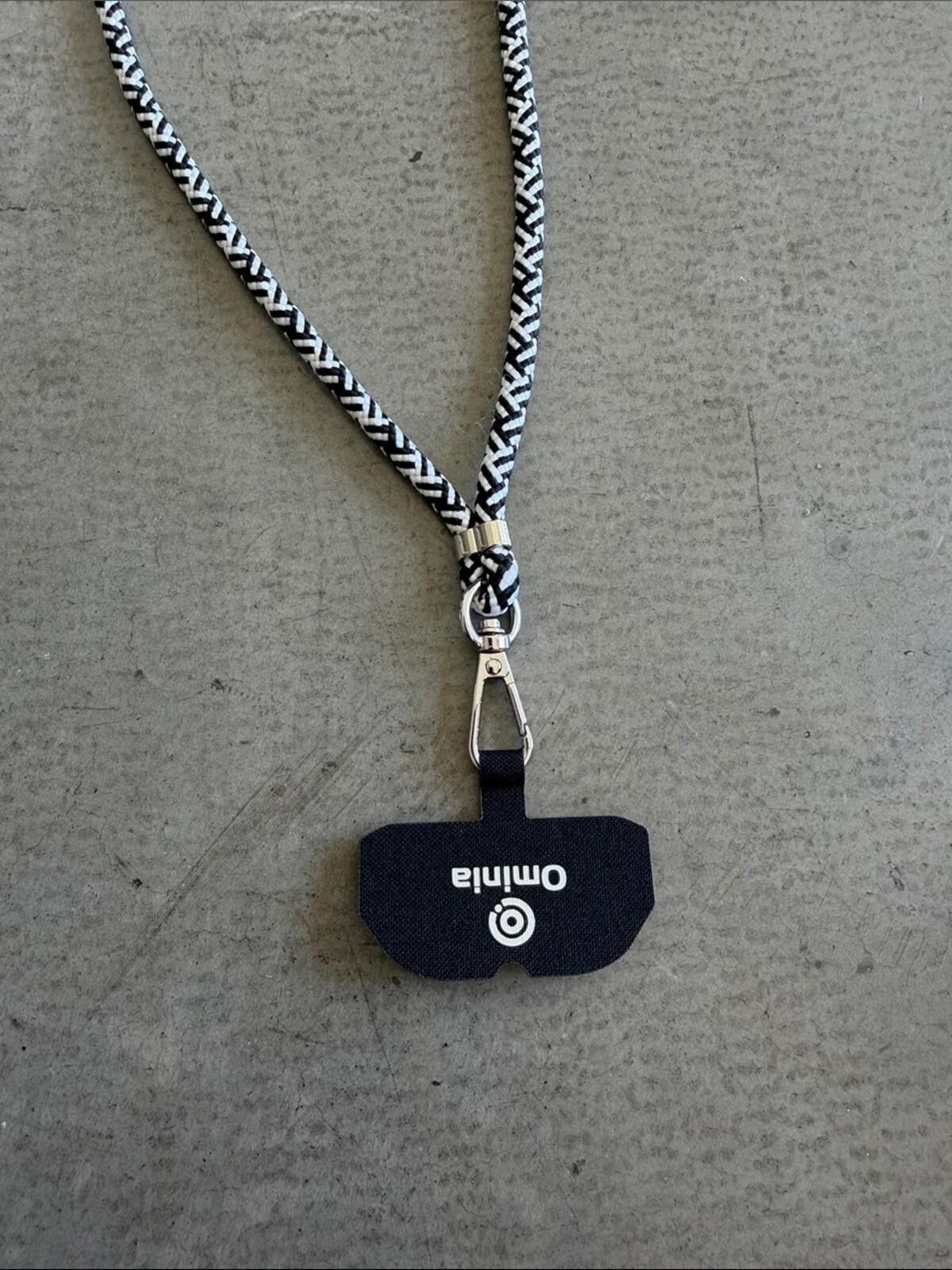 Other Phone Lanyard Crossbody Strap / Black White Size ONE SIZE - 9 Thumbnail