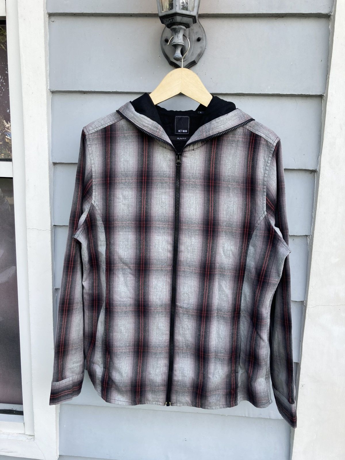 Japanese Brand × Vintage Japanese Brand Full Face Hoodie Zipper & Secret Pocket Size US L / EU 52-54 / 3 - 1 Thumbnail