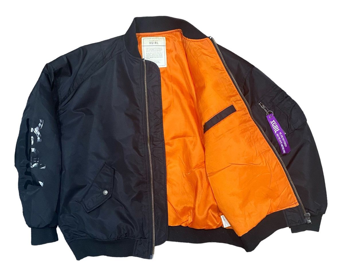 Other X-GIRL Type MA-1 Bomber Jacket Size US L / EU 52-54 / 3 - 7 Thumbnail