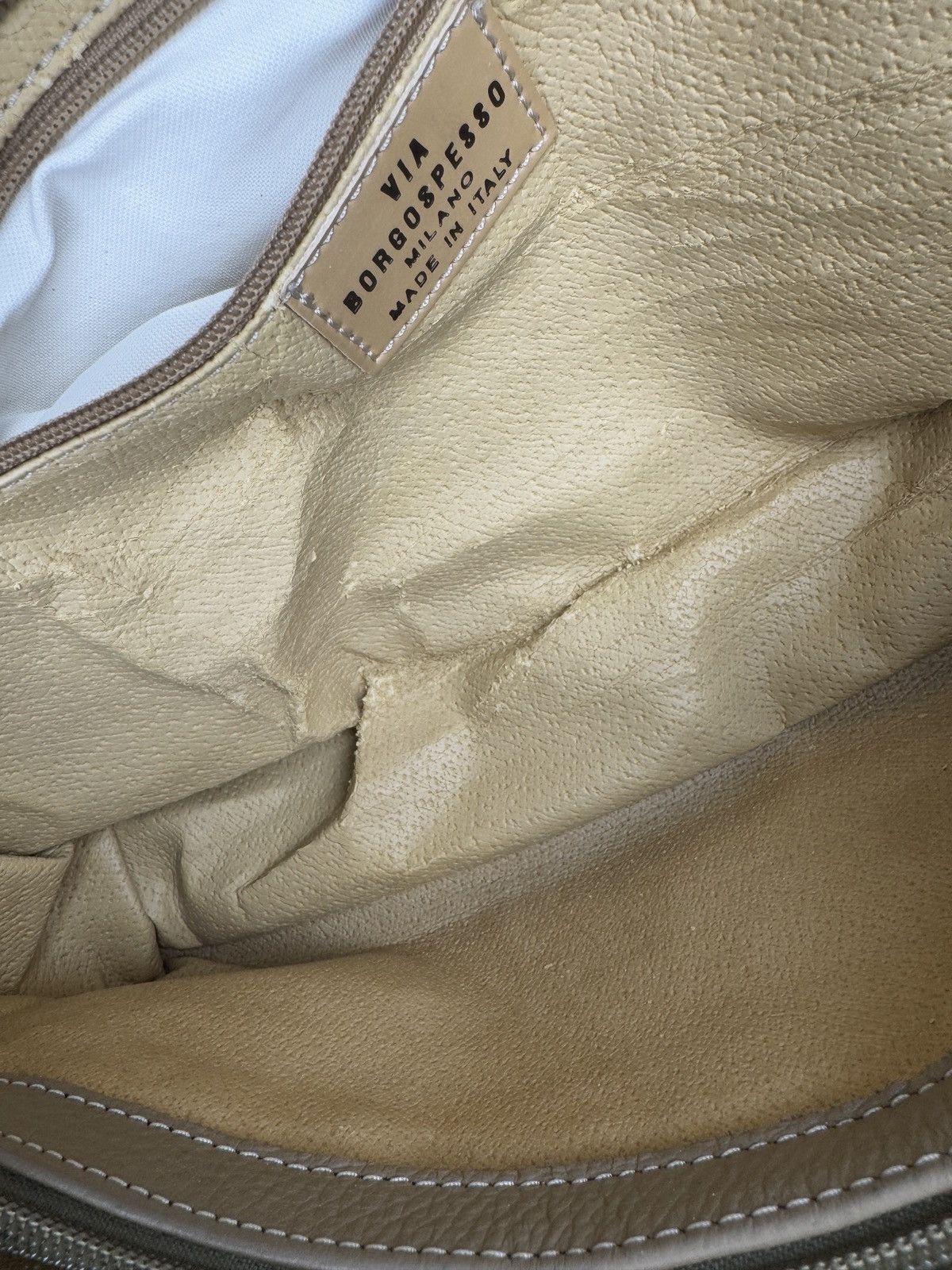 Other Via Borgospesso Milano beige Made In Italy shoulder bag Size ONE SIZE - 12 Thumbnail