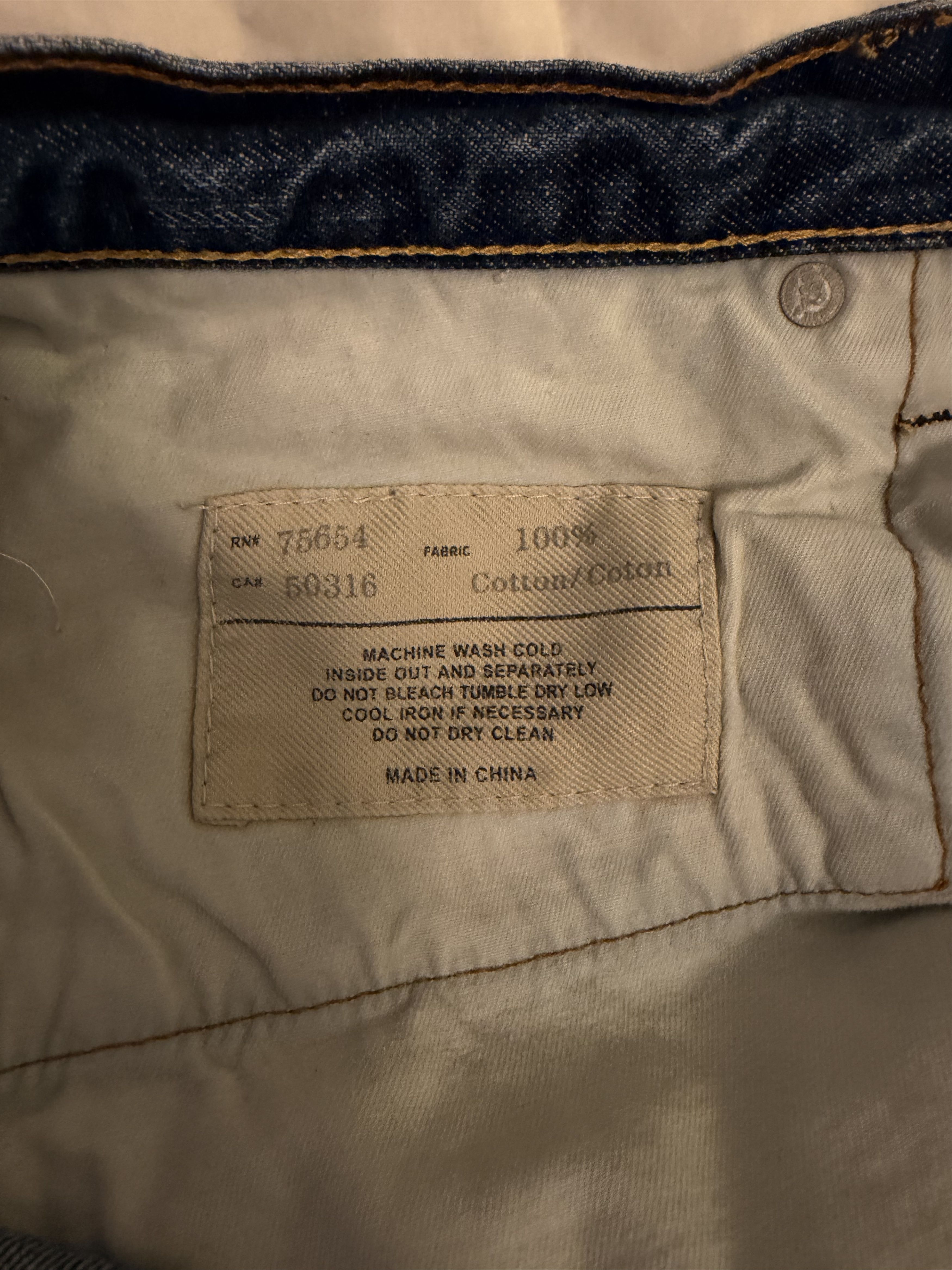 Abercrombie & Fitch Abercrombie & Fitch Low-rise Bootcut Denim Size US 32 / EU 48 - 7 Thumbnail