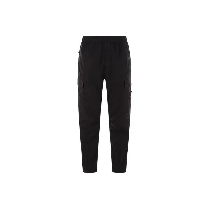Stone Island Stone Island Black Cargo Pants for Men Size US 33 - 1 Thumbnail