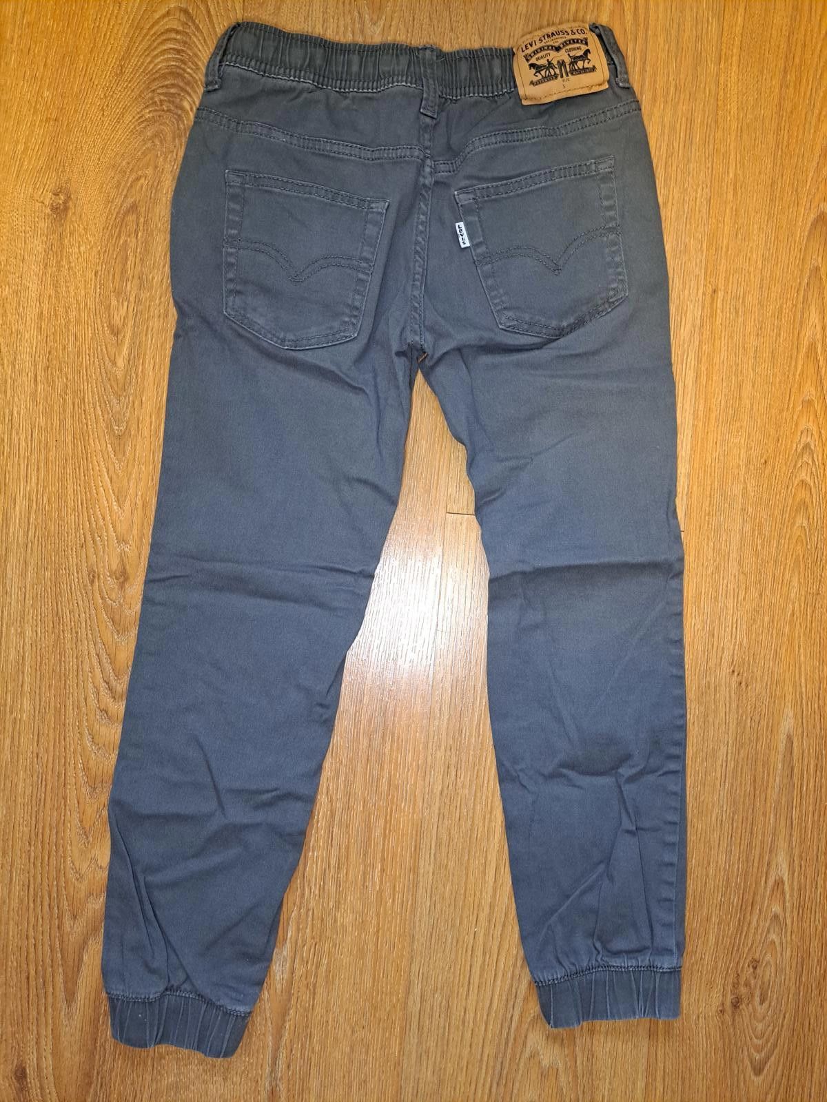 Levi's Levis Jogger Pants Kids Unisex Small 8-10 Years Gray Size US 26 / EU 42 - 6 Thumbnail