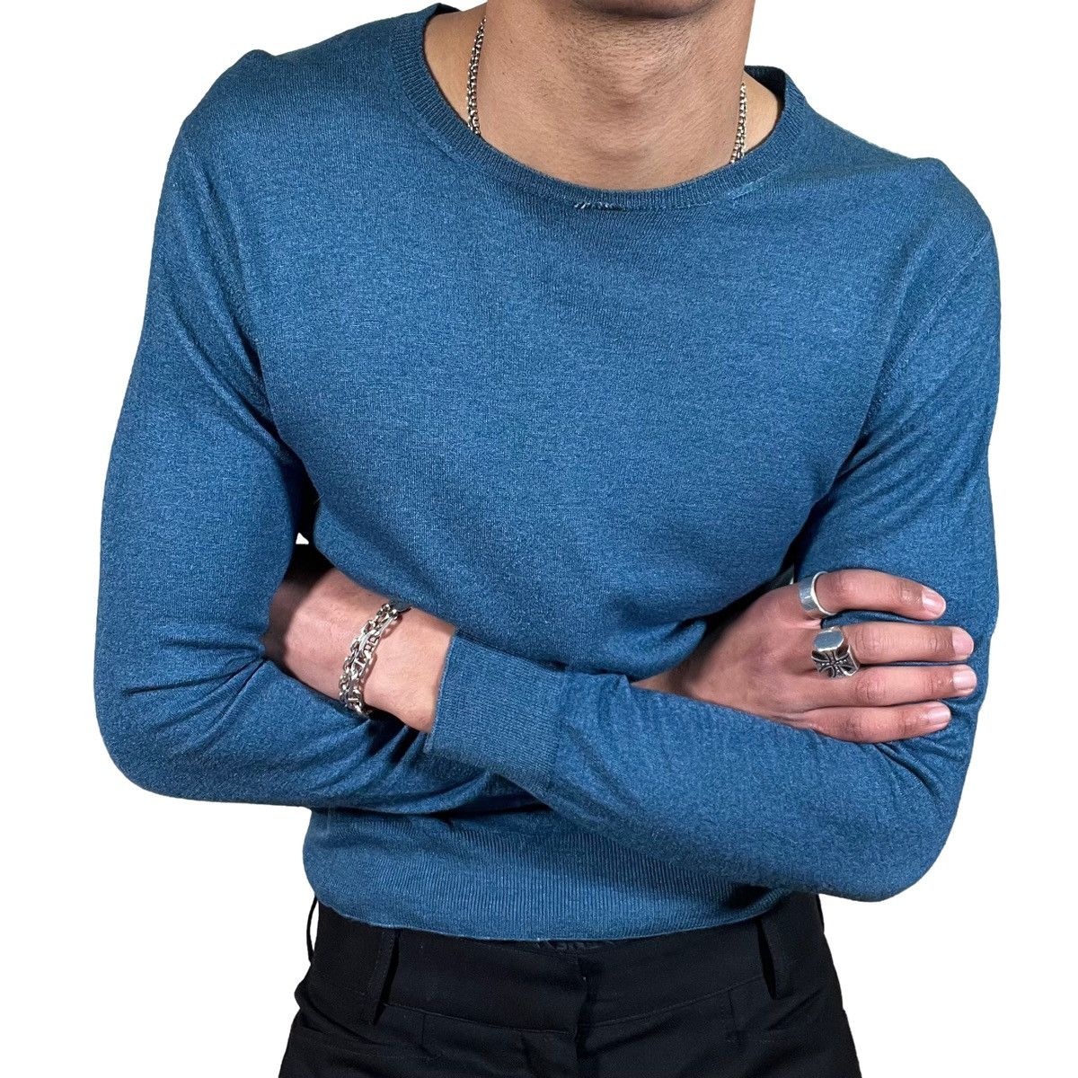 Prada Prada Wool Sweatshirt Size US M / EU 48-50 / 2 - 2 Thumbnail