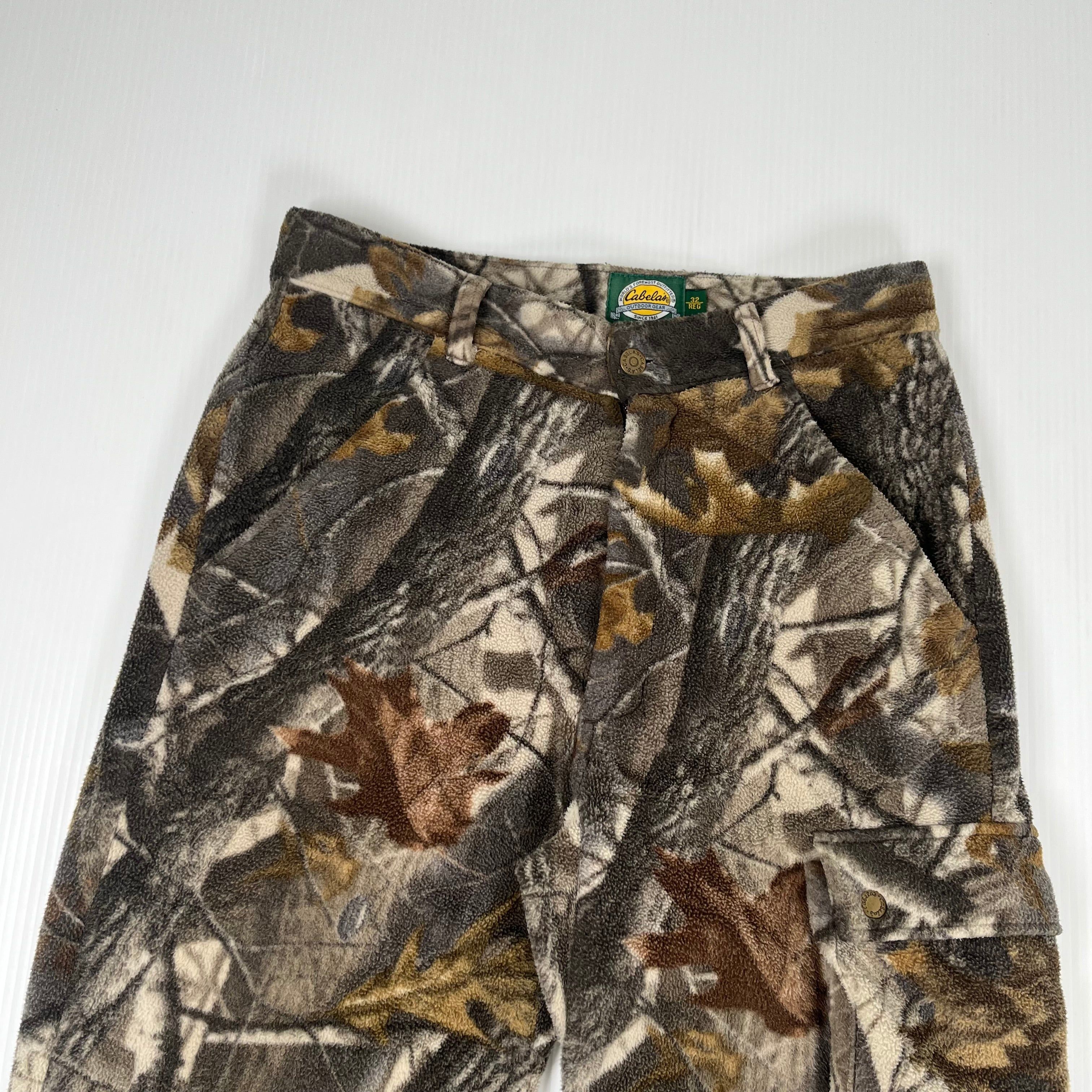 Cabelas Cabela's Realtree Camouflage Fleece Cargo Pants 32 Size US 32 / EU 48 - 3 Thumbnail