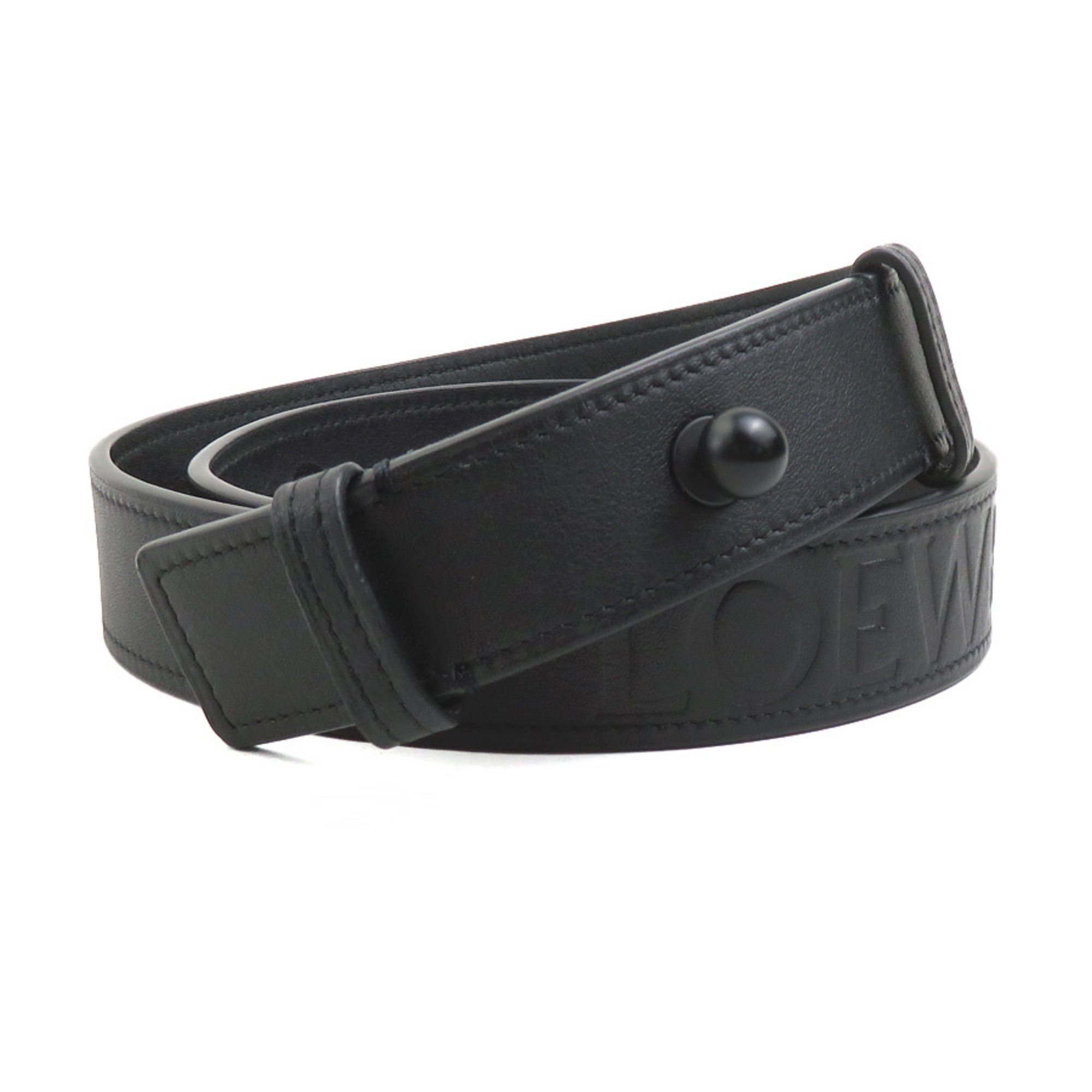 Loewe Cappuccino Leather Belt | Grailed