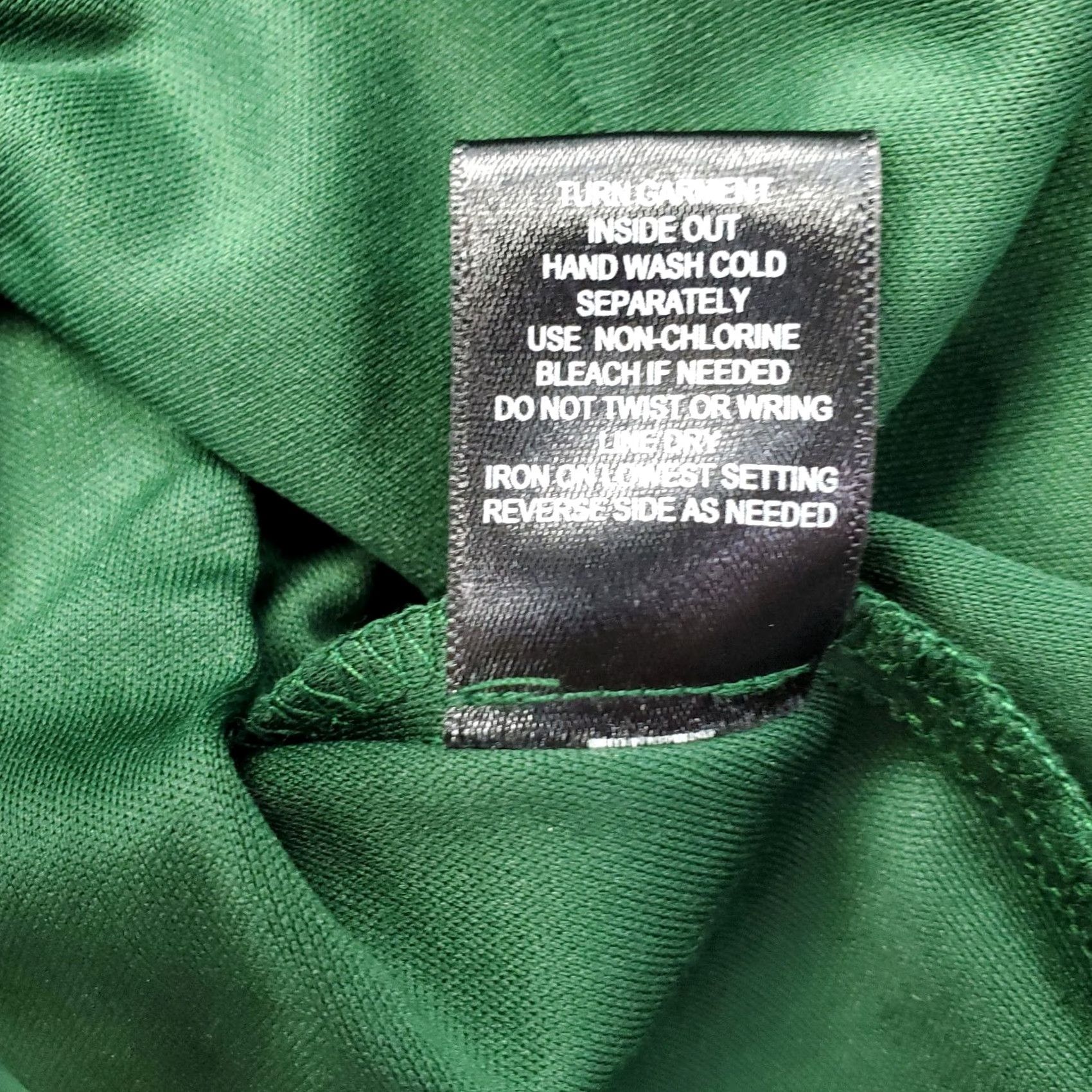 Vintage Trixxi Womens Green & Black Animal Print Chiffon Smocked Back Ruffle Dress M Size M / US 6-8 / IT 42-44 - 5 Thumbnail