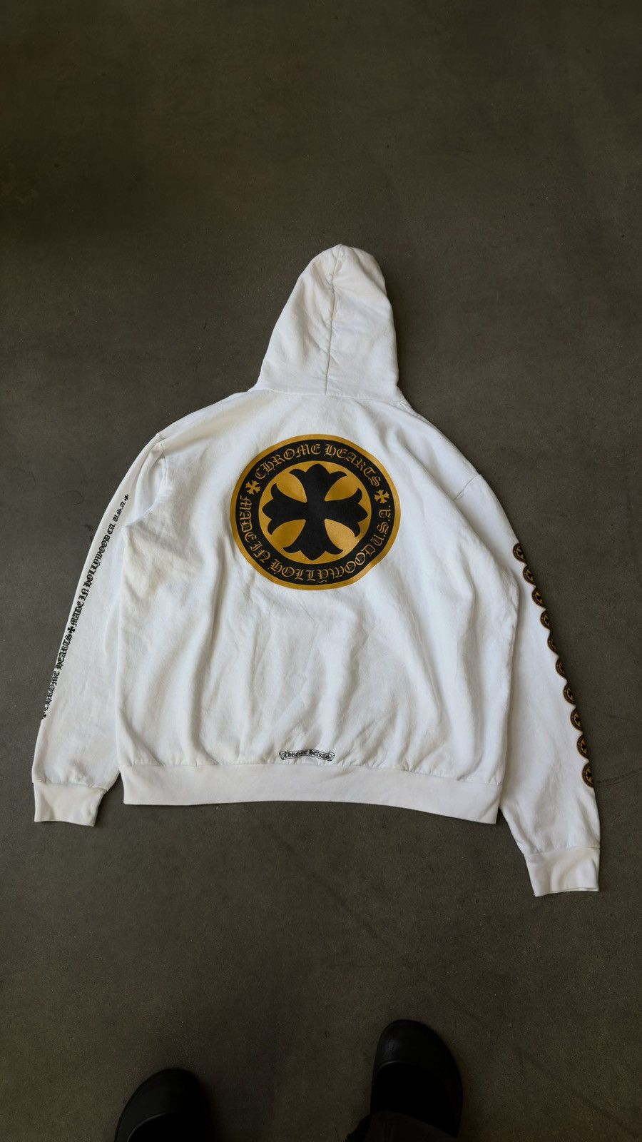 RARE! Chrome Hearts Cross Coin Hoodie (XL)