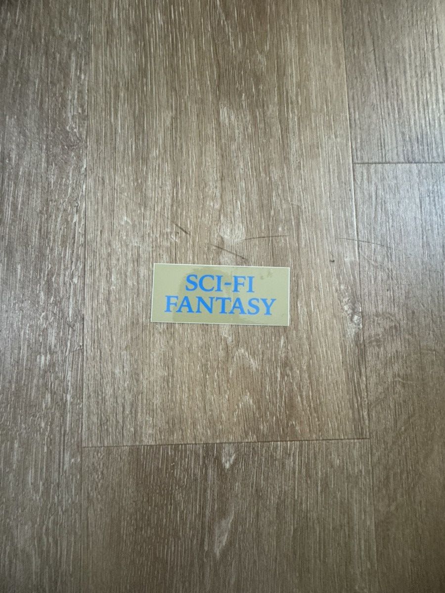 Sci-Fi Fantasy Sci-Fi Fantasy Box Logo Sticker Size ONE SIZE - 2 Thumbnail