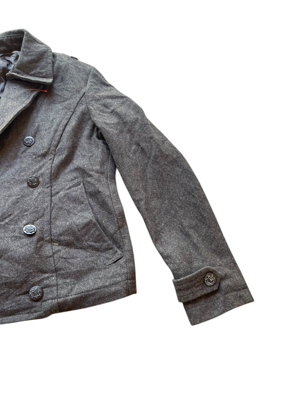 PPFM PPDM Double Collar Wool Jacket Punk Seditionaries Style Size US S / EU 44-46 / 1 - 4 Thumbnail