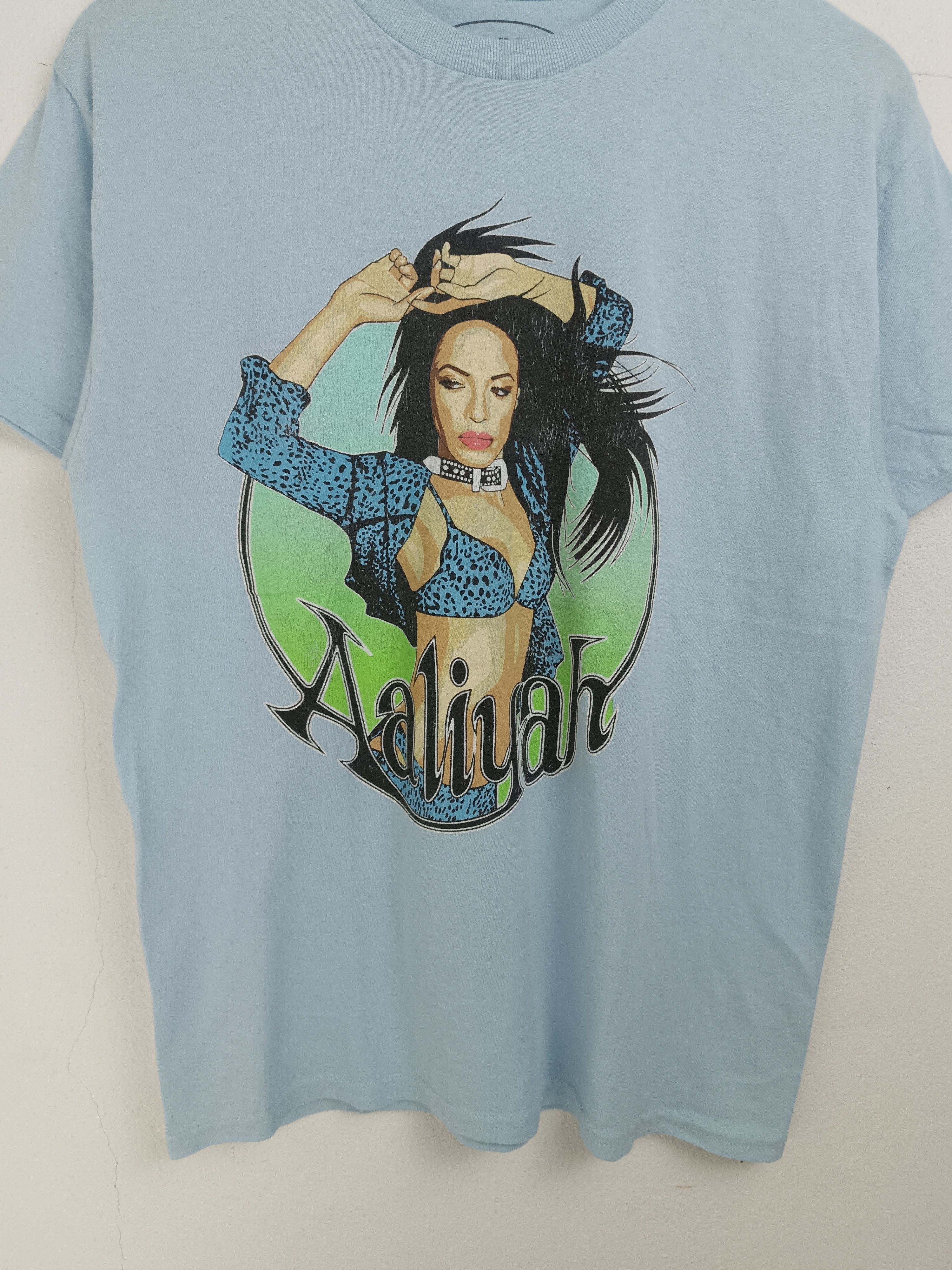 Rap Tees VINTAGE AALIYAH SEXY TEE tupac biggie left eye Size US M / EU 48-50 / 2 - 7 Thumbnail