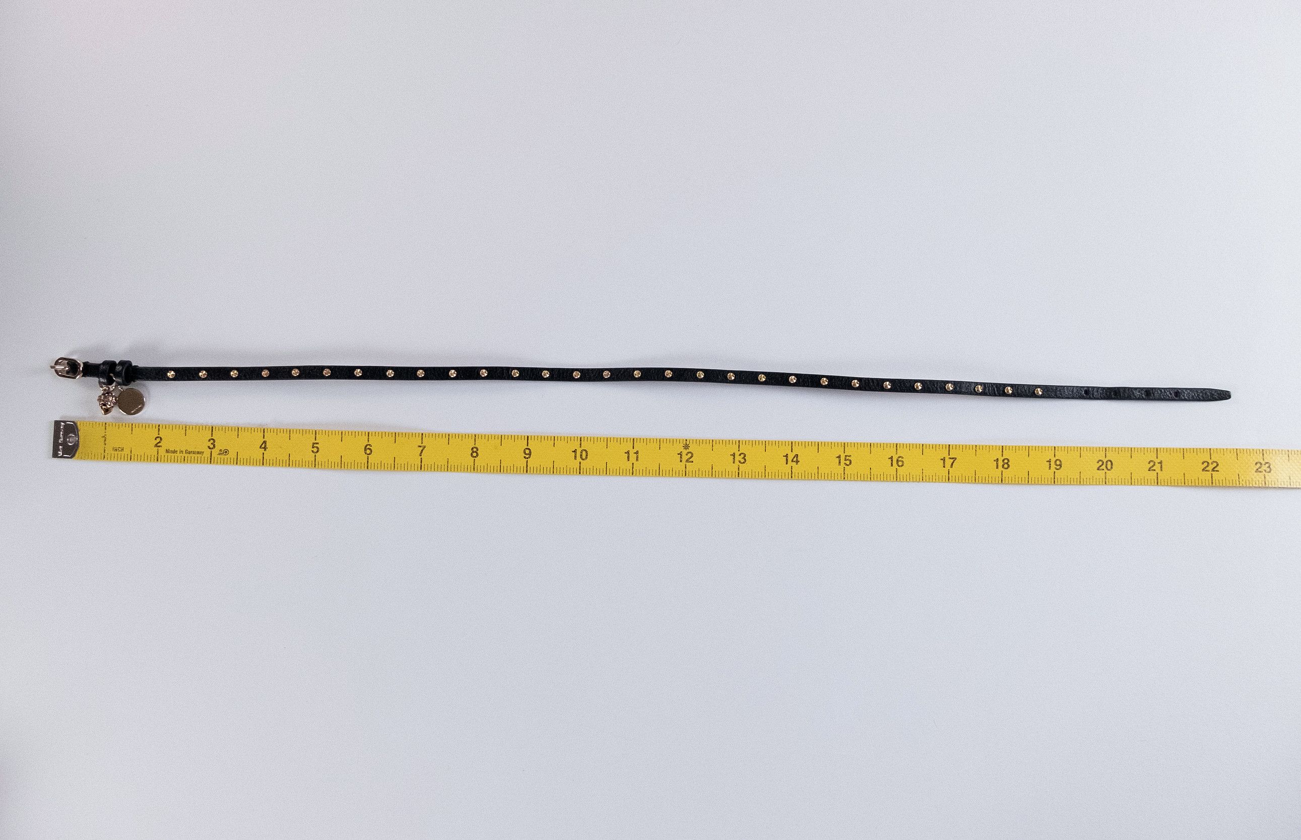 Alexander McQueen ALEXANDER MCQUEEN black 3x wrap studded leather bracelet q Size ONE SIZE - 10 Thumbnail