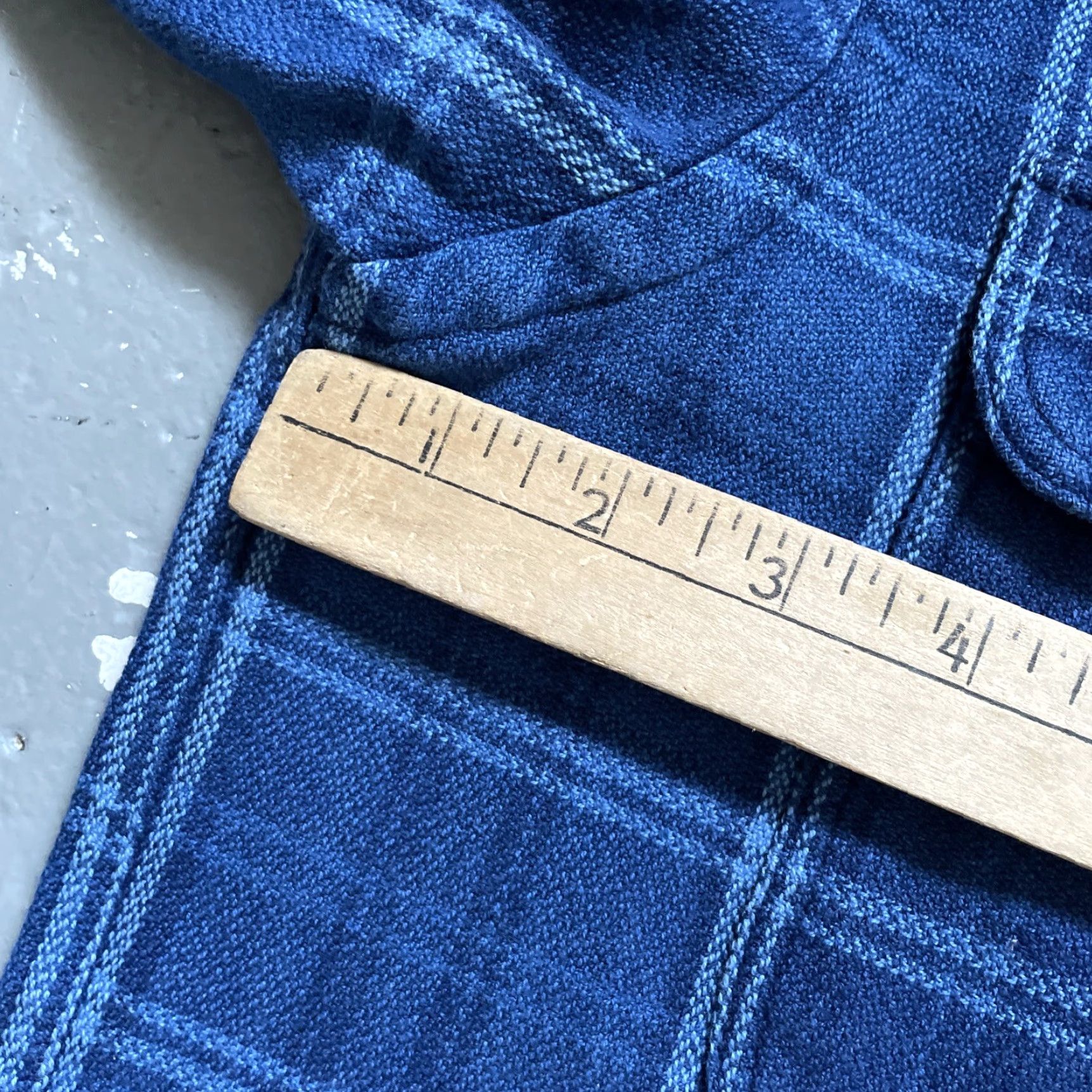 Polo Ralph Lauren Polo Ralph Lauren Flannel Indigo Check Work Shirt Elbow Patchwork Men’s M Shirt Size US M / EU 48-50 / 2 - 2 Thumbnail
