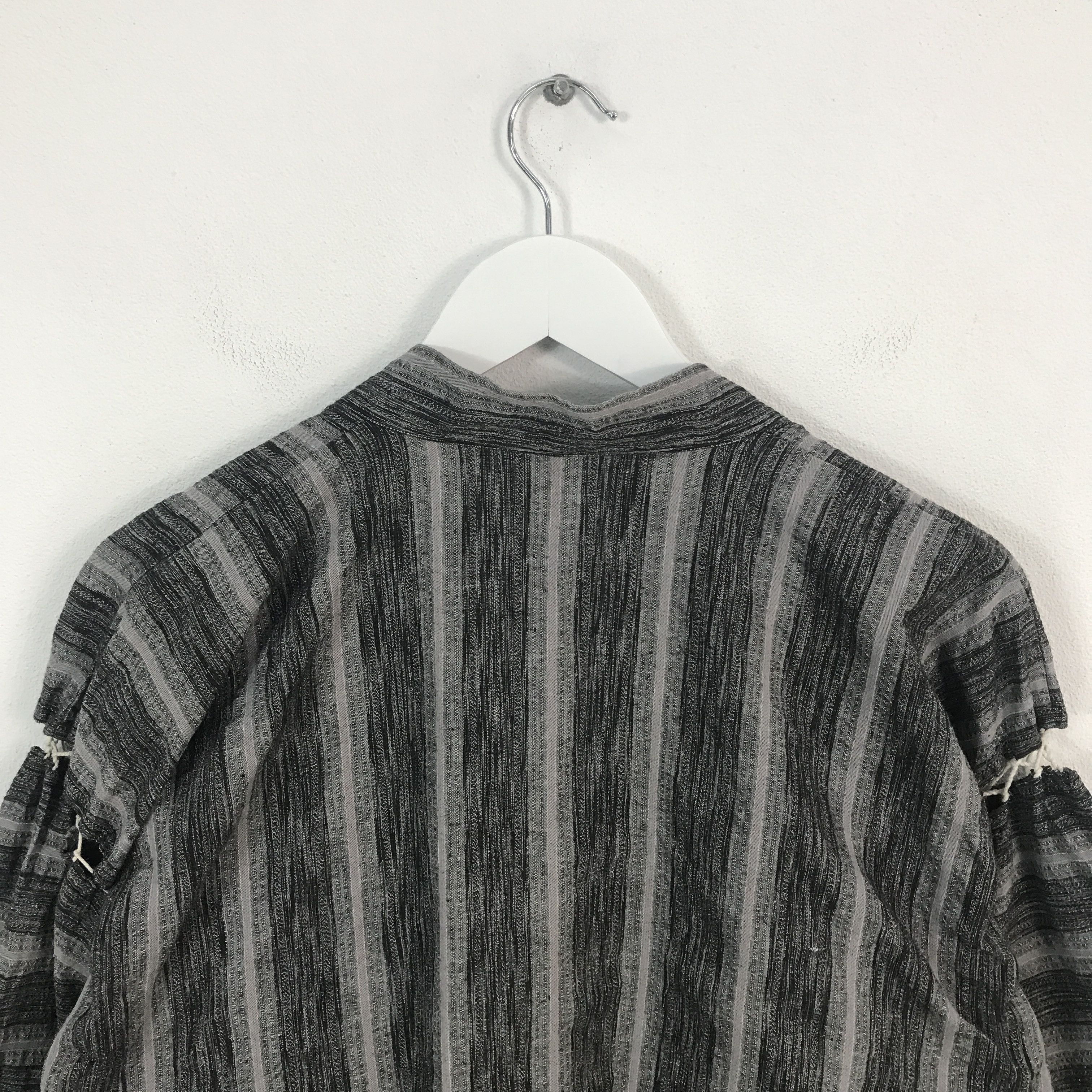 Japanese Brand Rare japanese kimono Traditional Striped Jacket Size US L / EU 52-54 / 3 - 4 Thumbnail