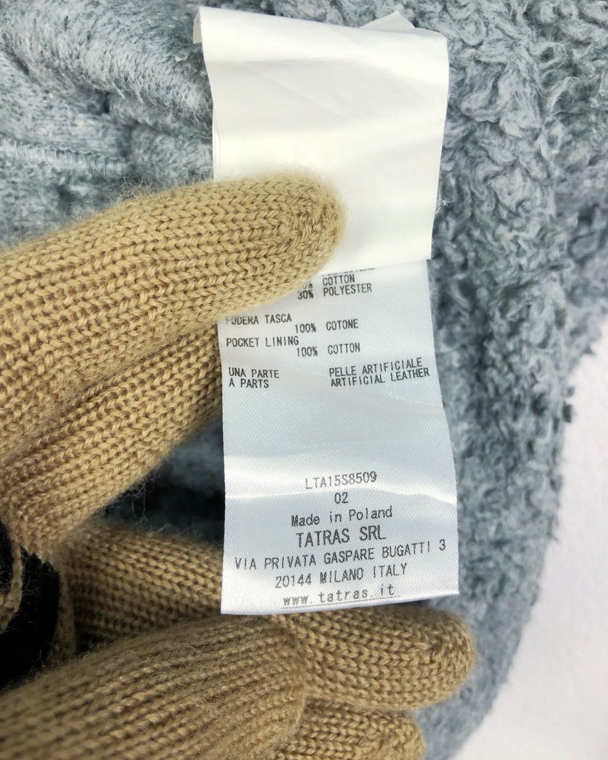 TATRAS Rare Tatras Fleece Zipper Hoodie Made in Poland Size XS / US 0-2 / IT 36-38 - 12 Thumbnail
