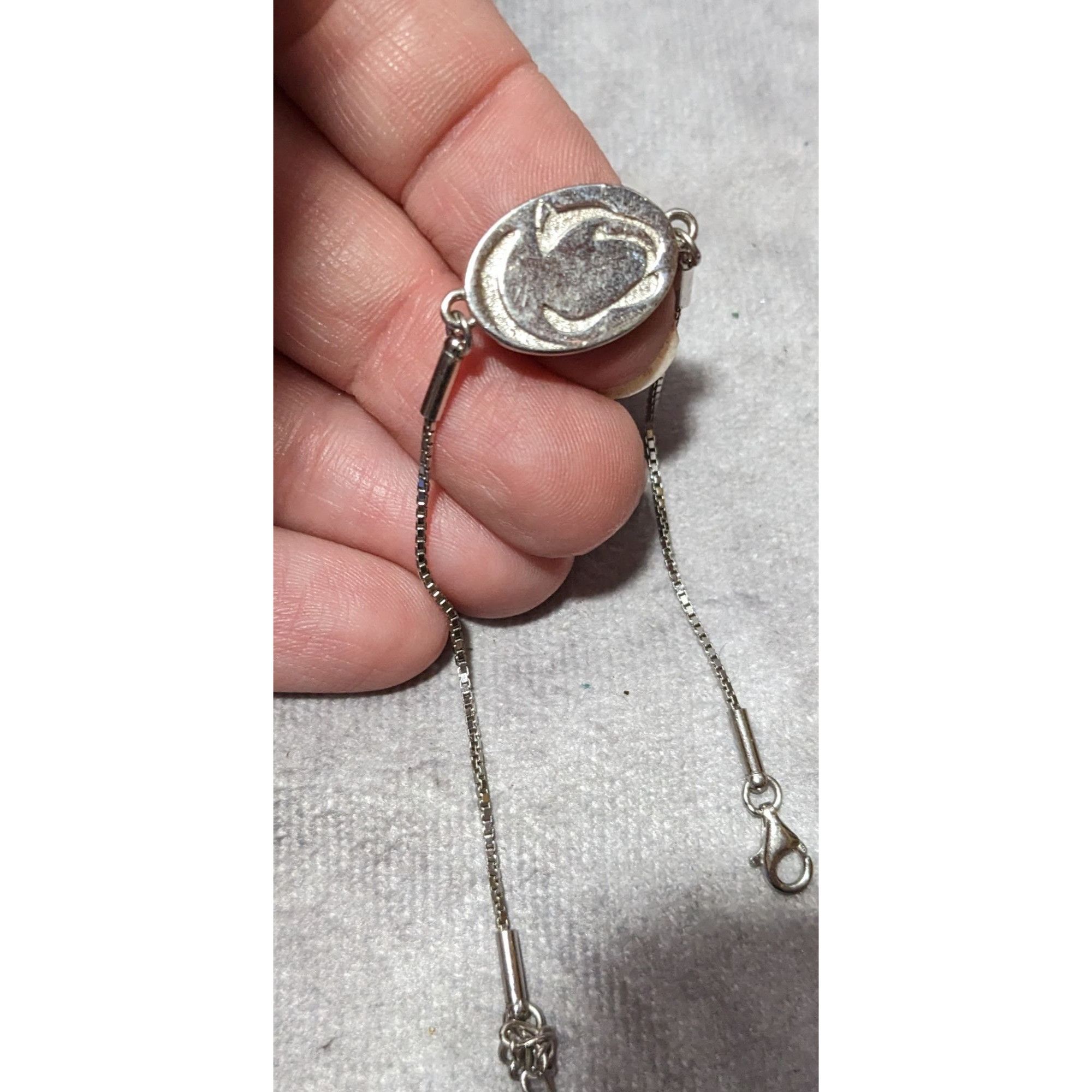 Other Carolina Panthers Silver Tone Bracelet Size ONE SIZE - 5 Thumbnail