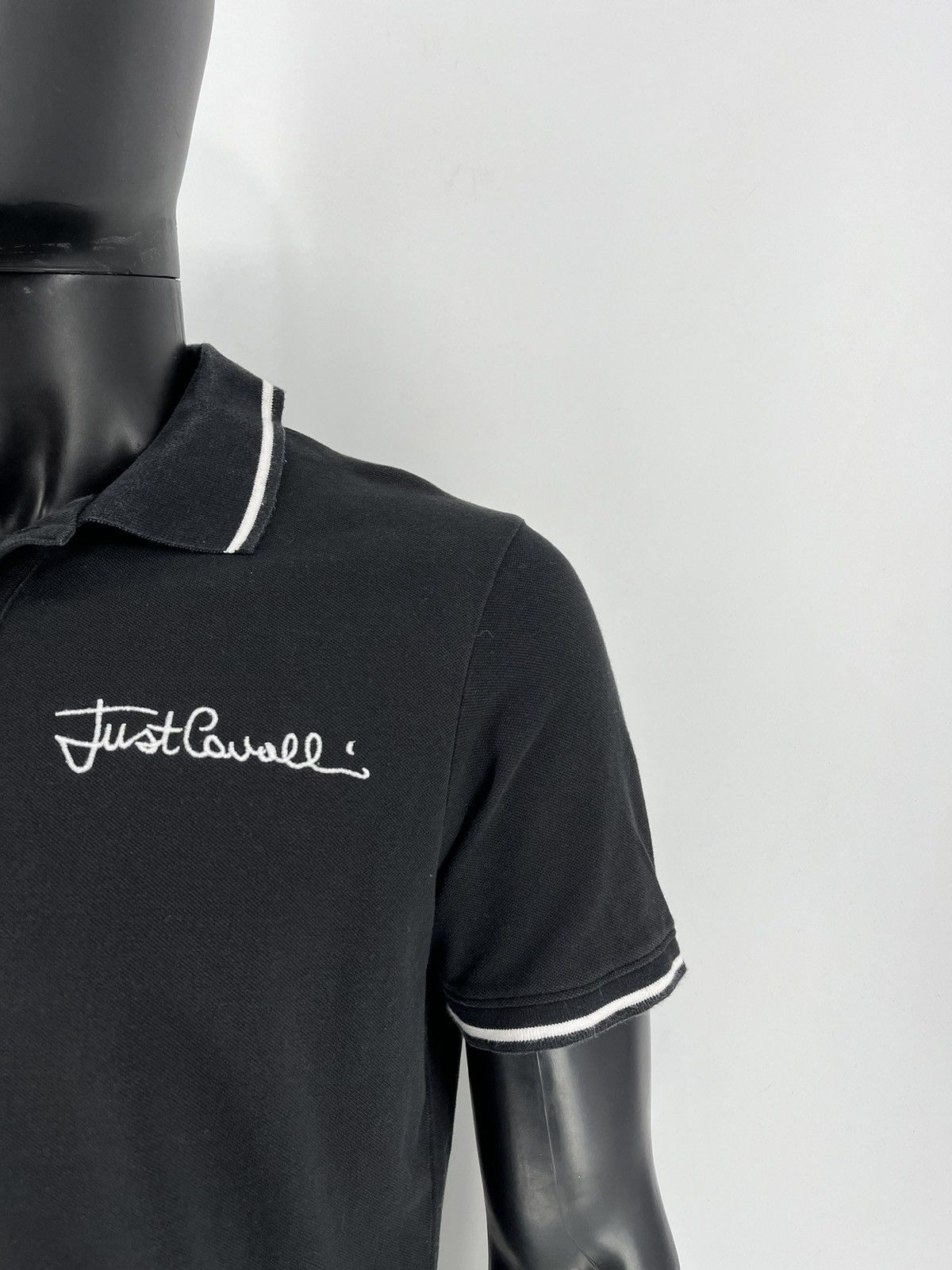 Just Cavalli Vintage Just Cavalli Embroidered Logo Polo Shirt Size US L / EU 52-54 / 3 - 6 Thumbnail