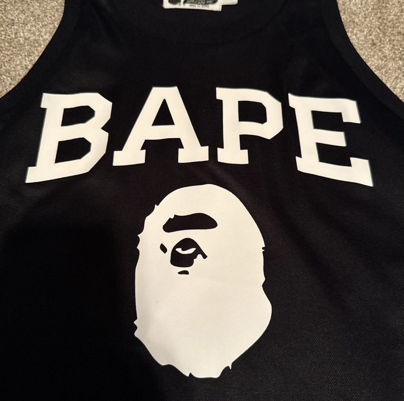 Bape Black Bape Jersey Size US M / EU 48-50 / 2 - 2 Thumbnail
