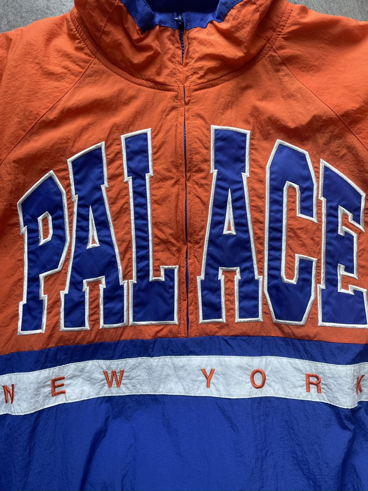 Palace Palace Skateboards Breakout Half-Zip Bomber Organge/Blue Size US XL / EU 56 / 4 - 2 Thumbnail