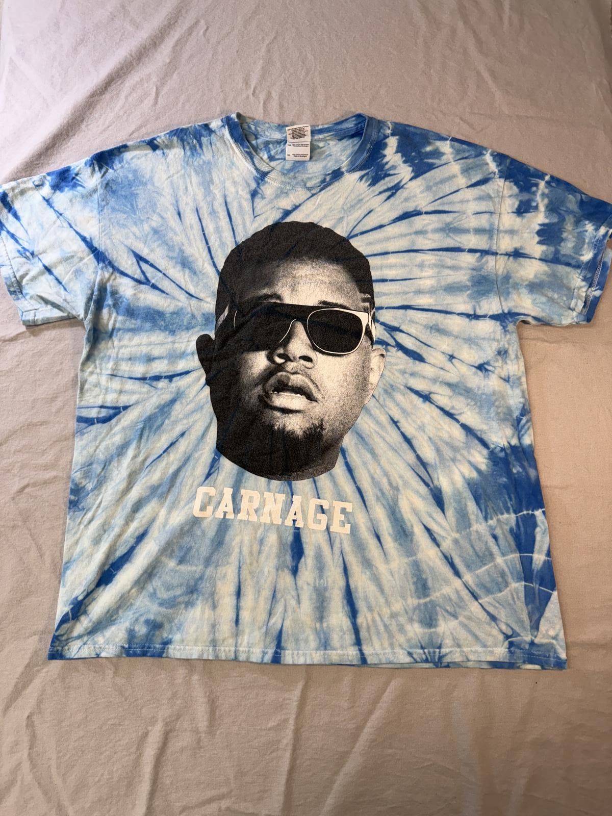 Gildan DJ Carnage Tour T-shirt - AKA Gordo - Carnage EDM Tee XL Size US XL / EU 56 / 4 - 1 Thumbnail