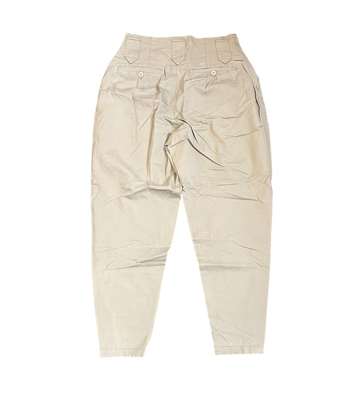 Issey Miyake Vintage issey miyake is pleated balloon cream trousers Size US 26 / EU 42 - 6 Thumbnail