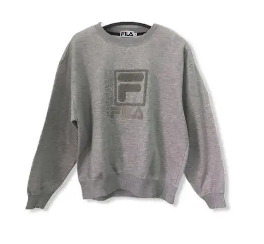 Fila × Vintage Vintage Fila Big Logo Sweatshirts Size US S / EU 44-46 / 1 - 1 Thumbnail