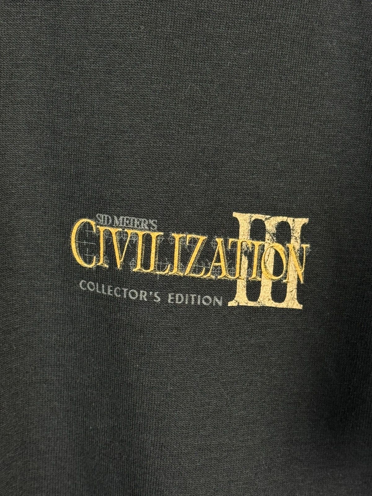Vintage Vintage 2003 Sid Meier’s Civilization 3 Game Promo T-Shirt L Size US XL / EU 56 / 4 - 8 Thumbnail
