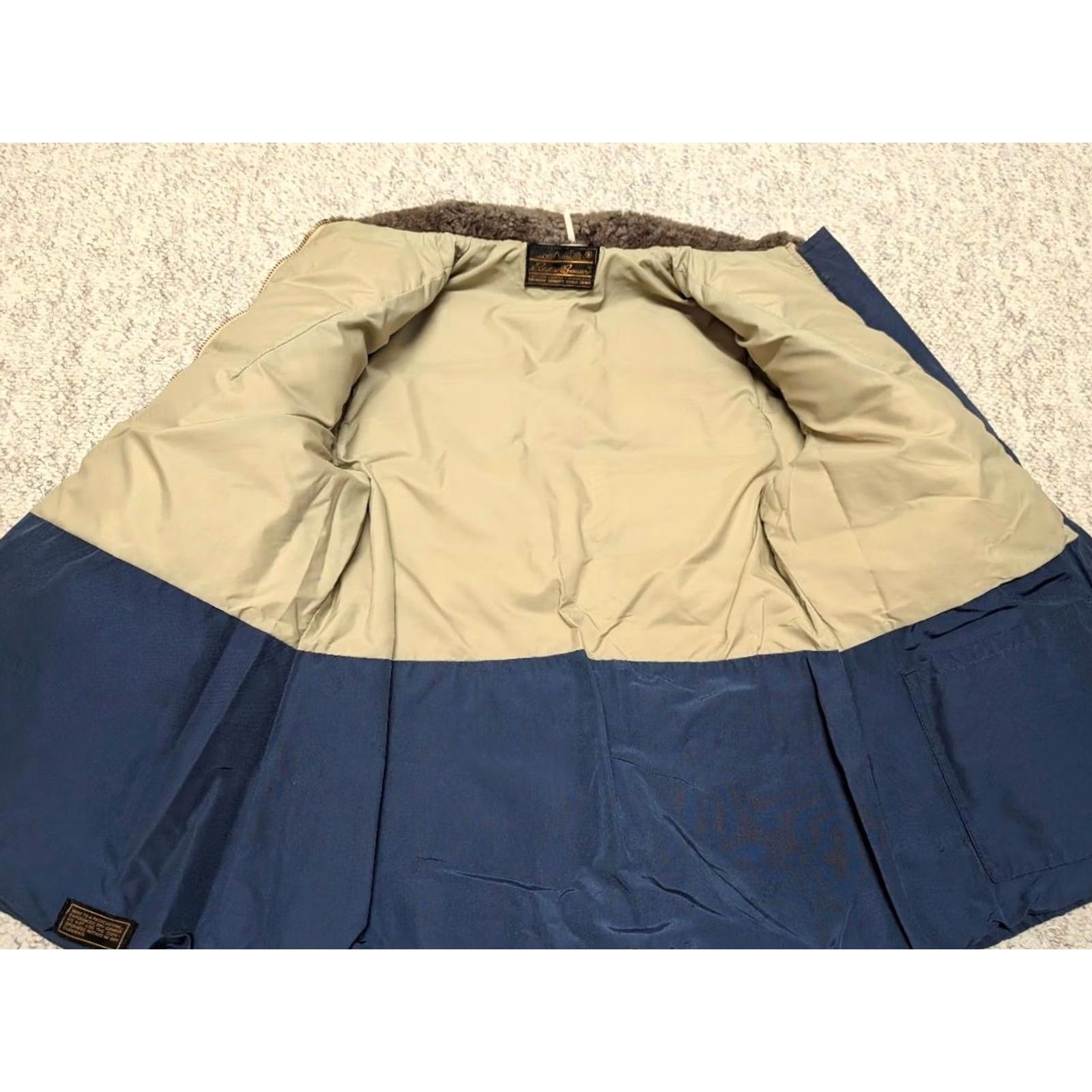 Eddie Bauer VINTAGE Eddie Bauer Women Coat Mouton Down Yukon S Blue Goose Down Puffer Jacket Grid 1970's - Womens, XS? Size S / US 4 / IT 40 - 3 Thumbnail