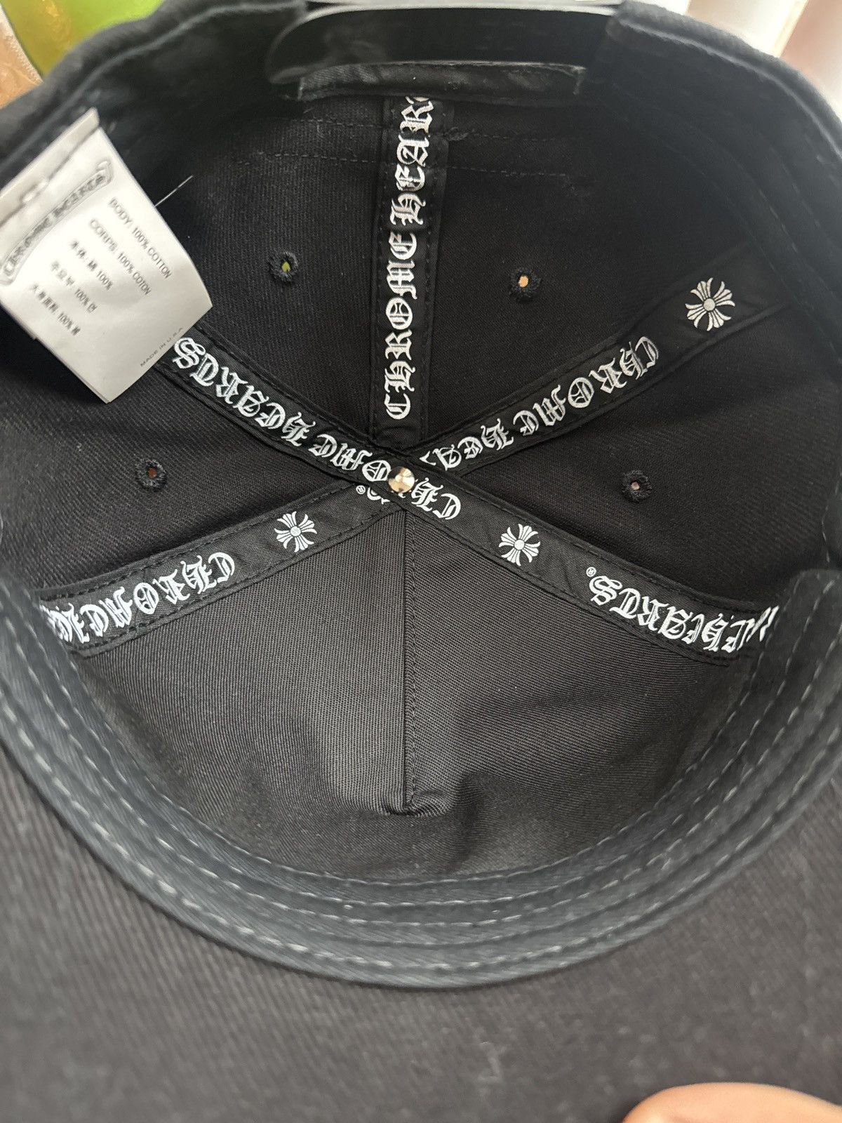 Chrome Hearts Chrome Hearts Horseshoe Trucker Hat Size ONE SIZE - 4 Thumbnail