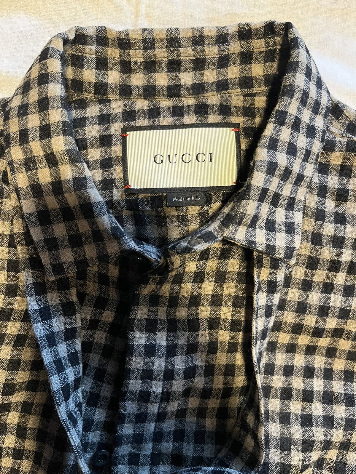 Gucci Gucci Cambridge wool shirt. Size US S / EU 44-46 / 1 - 6 Thumbnail