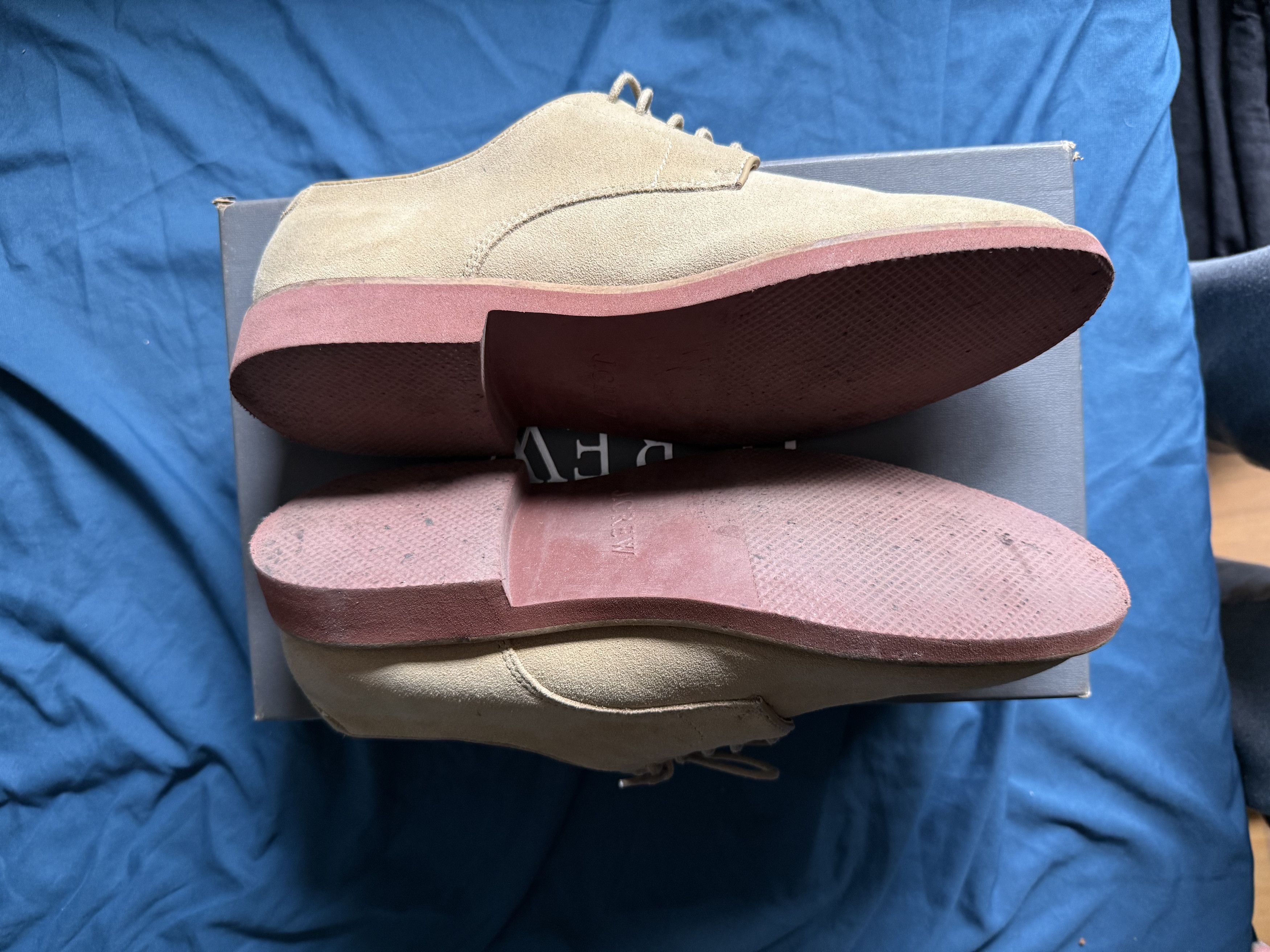 J.Crew J. Crew Suede Bucks Dress Lace-up Oxford shoes size 10 Size US 10 / EU 43 - 5 Thumbnail