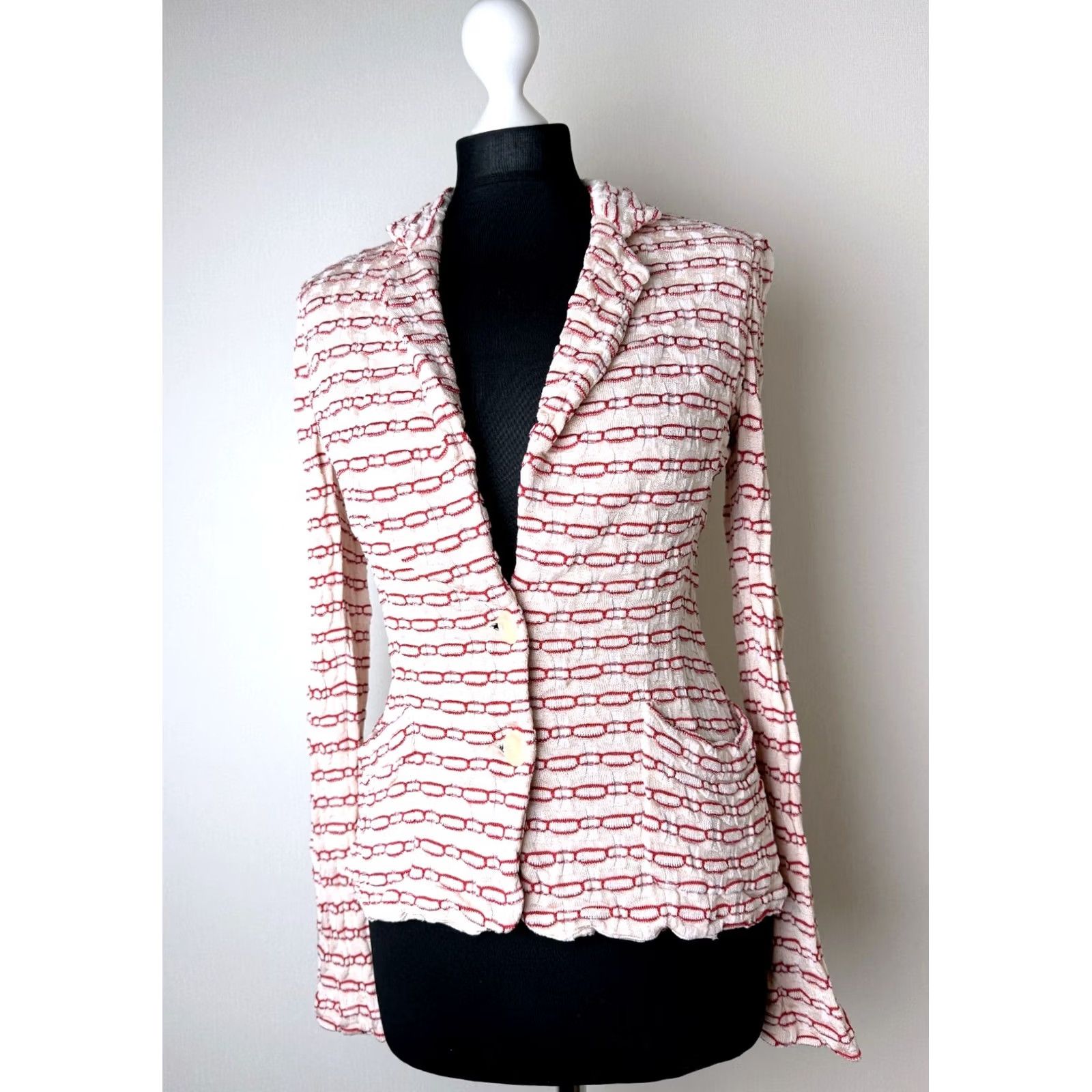 Missoni VINTAGE Missoni Blazer Women's Size 42 Blazer Multicoloured Mens Womens Girls Size M / US 6-8 / IT 42-44 - 2 Thumbnail