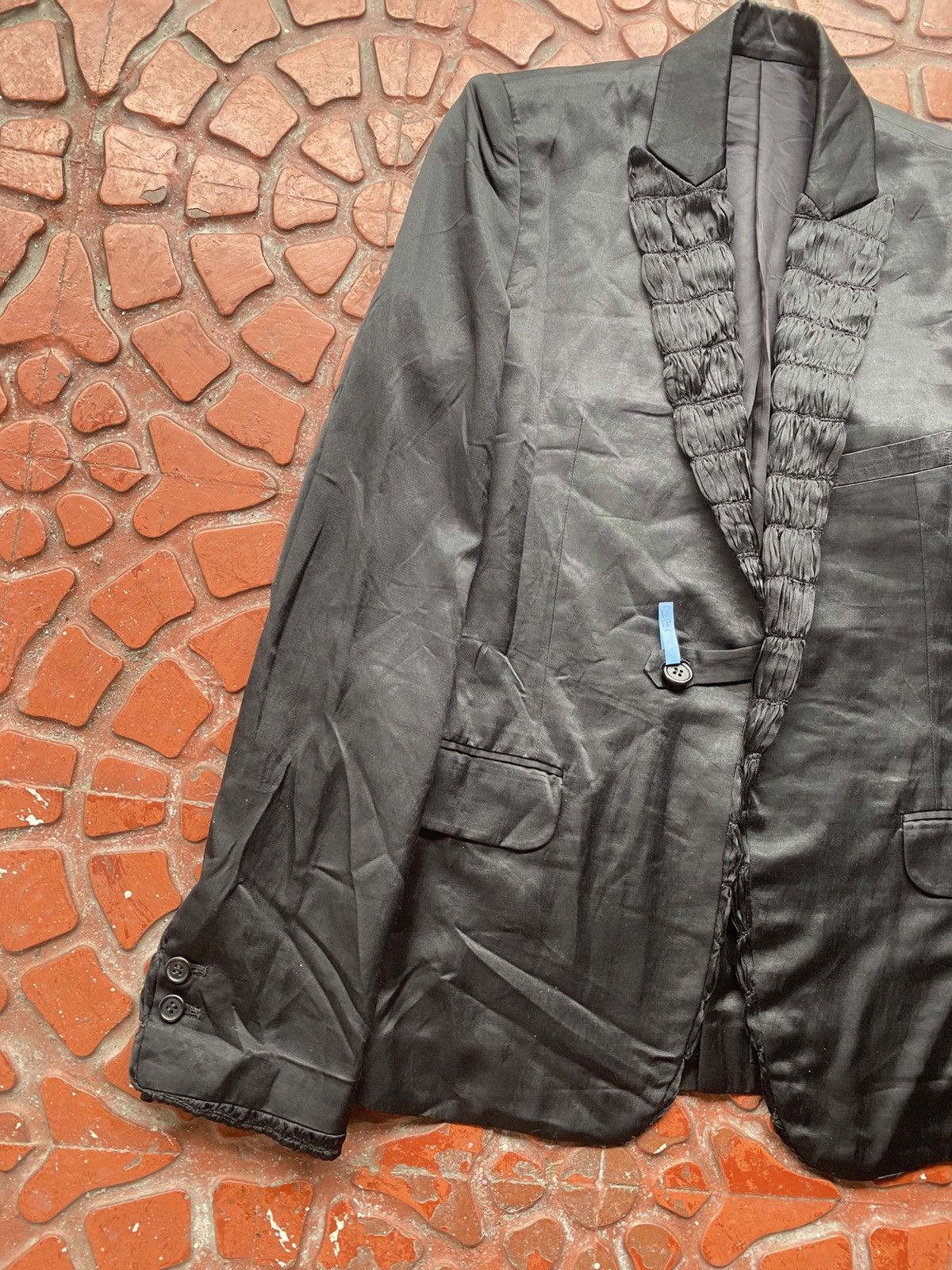 Undercover UNDERCOVERISM FOR REBELS 2010/RUFFLE SINGLE BREASTED BLAZER Size M / US 6-8 / IT 42-44 - 3 Thumbnail