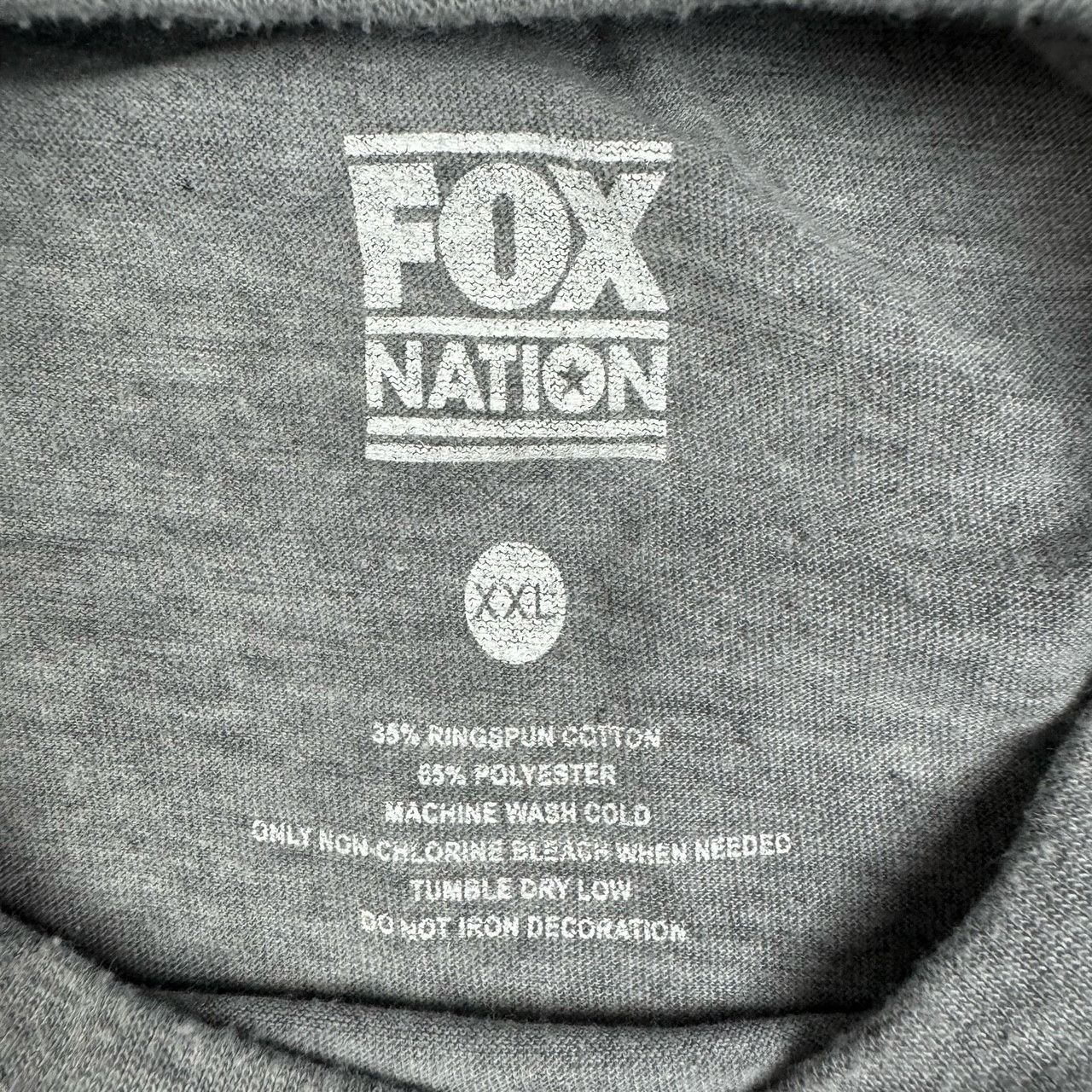 Other Fox Nation Mens Patriot USA Flag L/S T-Shirt Gray • 2XL Size US XXL / EU 58 / 5 - 4 Thumbnail